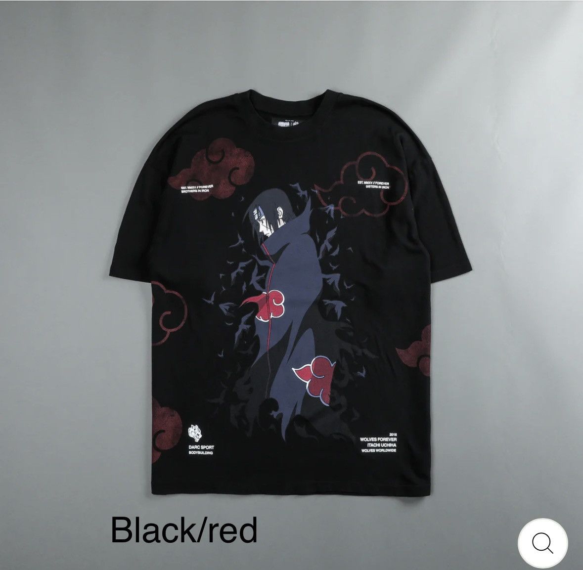 Darc Sport DARC SPORT X NARUTO “ ITACHI” BLACK/RED (1ST EDITION) Size US L / EU 52-54 / 3 - 2 Thumbnail