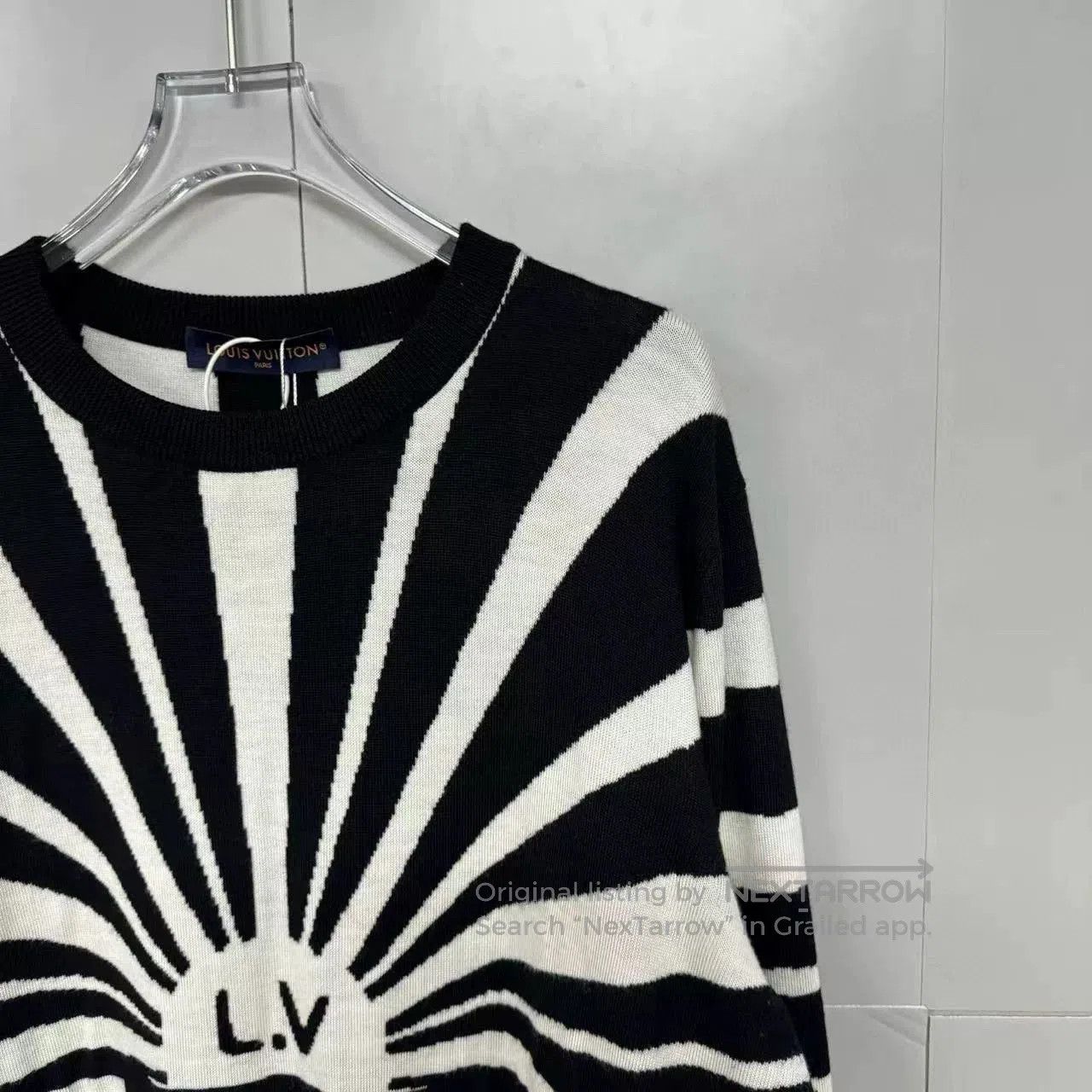Louis Vuitton louis vuitton ss24 graphic knit sweater. Size US XXL / EU 58 / 5 - 3 Thumbnail