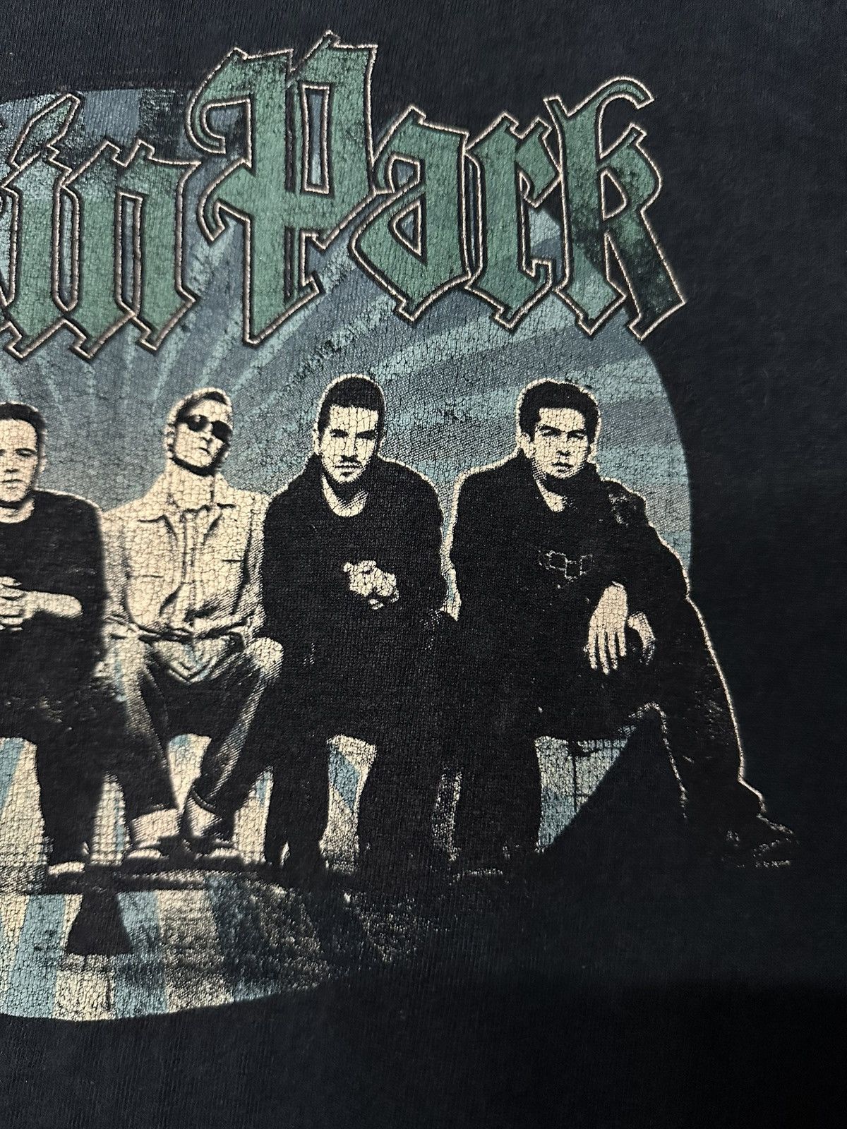 Band Tees × Vintage Vintage Y2K Linkin Park American Rock Band Faded Tee Size US L / EU 52-54 / 3 - 3 Thumbnail