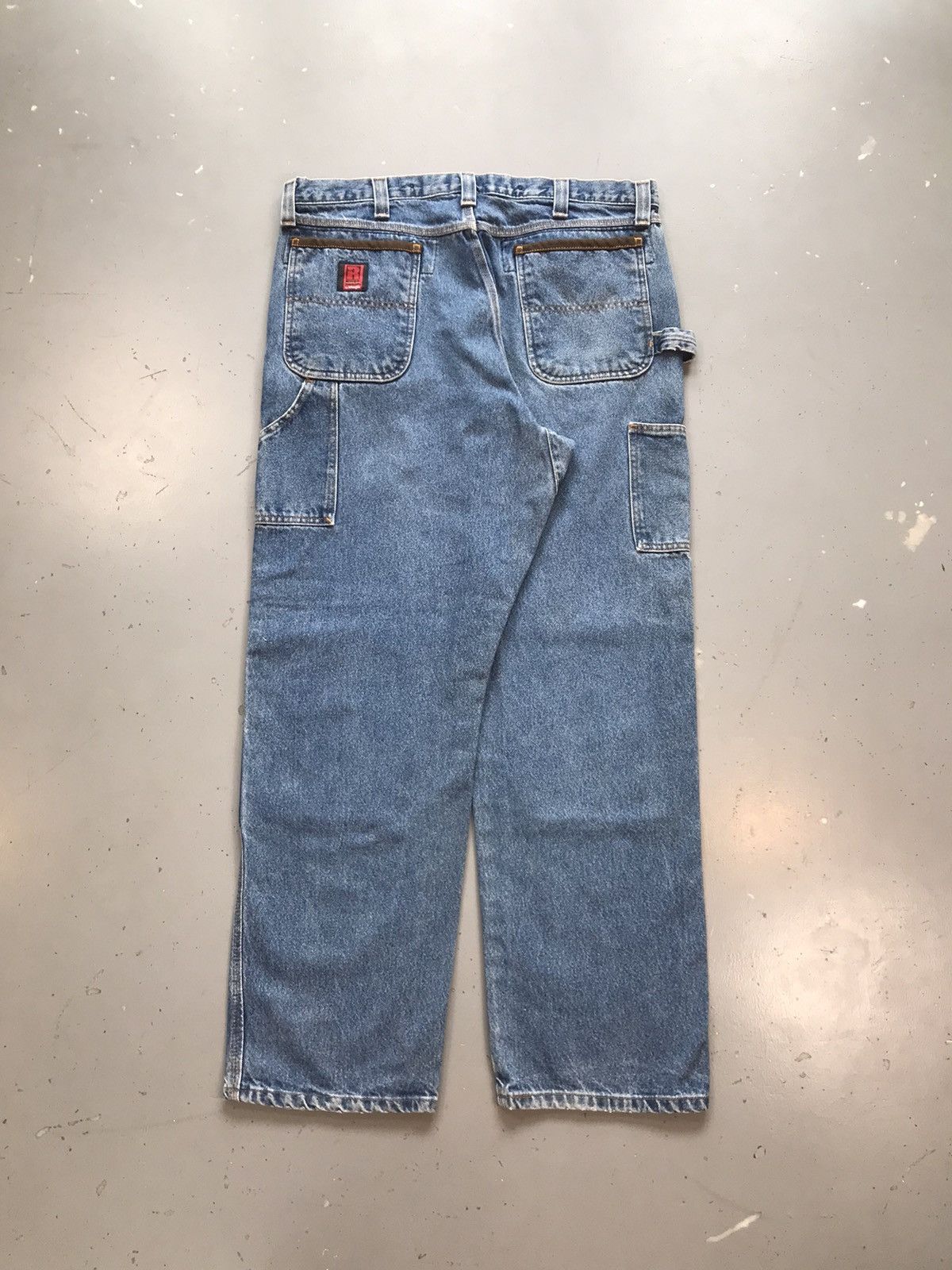 JNCO × Southpole × Vintage Vintage wrangler wrigs denim double knee denim Size US 40 / EU 56 - 2 Thumbnail