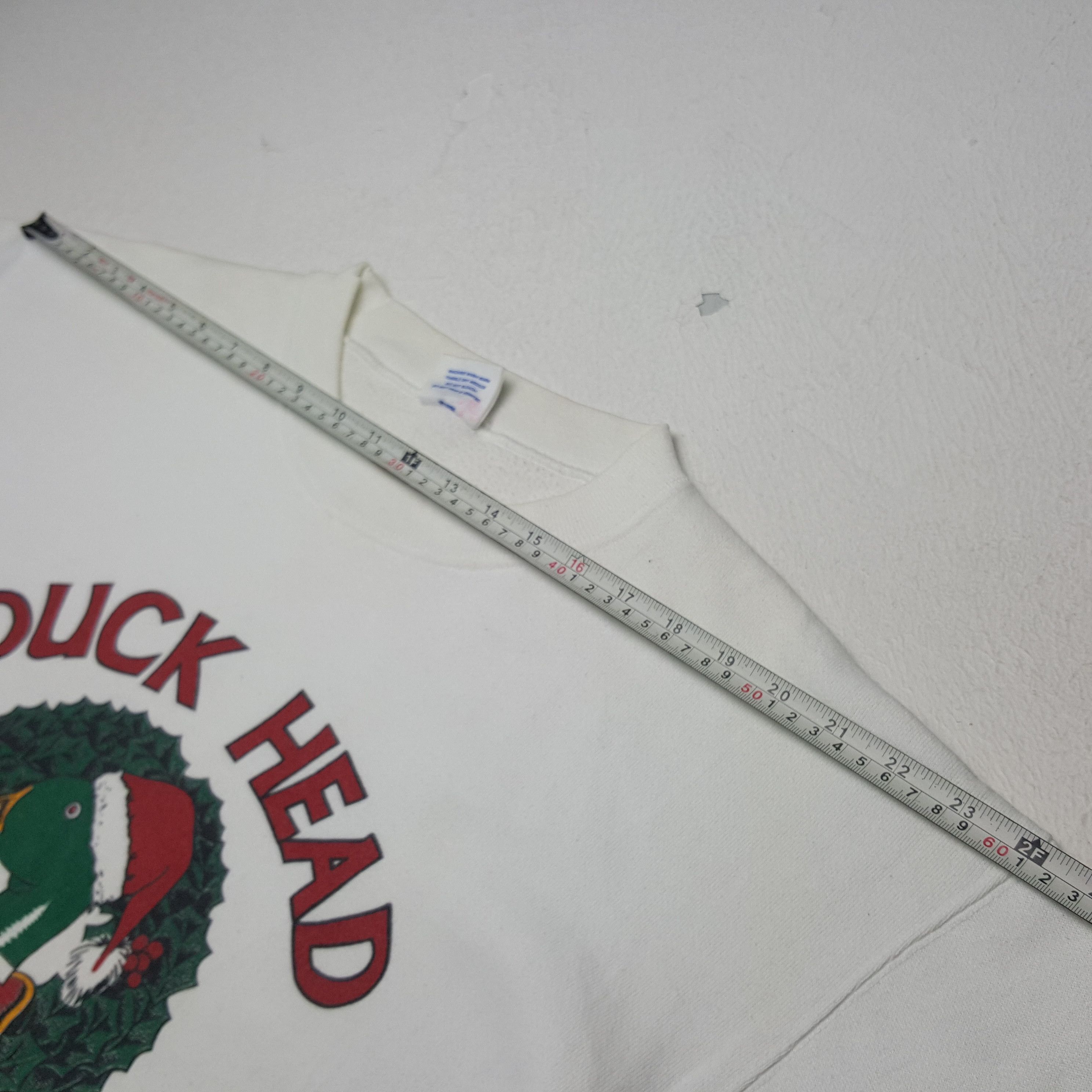 Vintage Vintage Duck Head Christmas Retro Style Sweatshirt Size US L / EU 52-54 / 3 - 12 Thumbnail