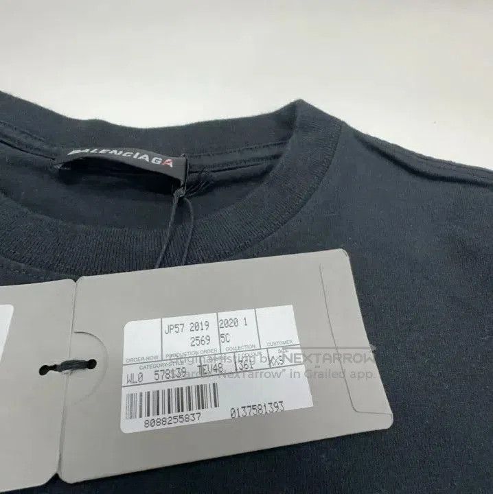 Balenciaga Balenciaga Classic Logo Short Sleeve T. Size US XXS / EU 40 - 2 Thumbnail