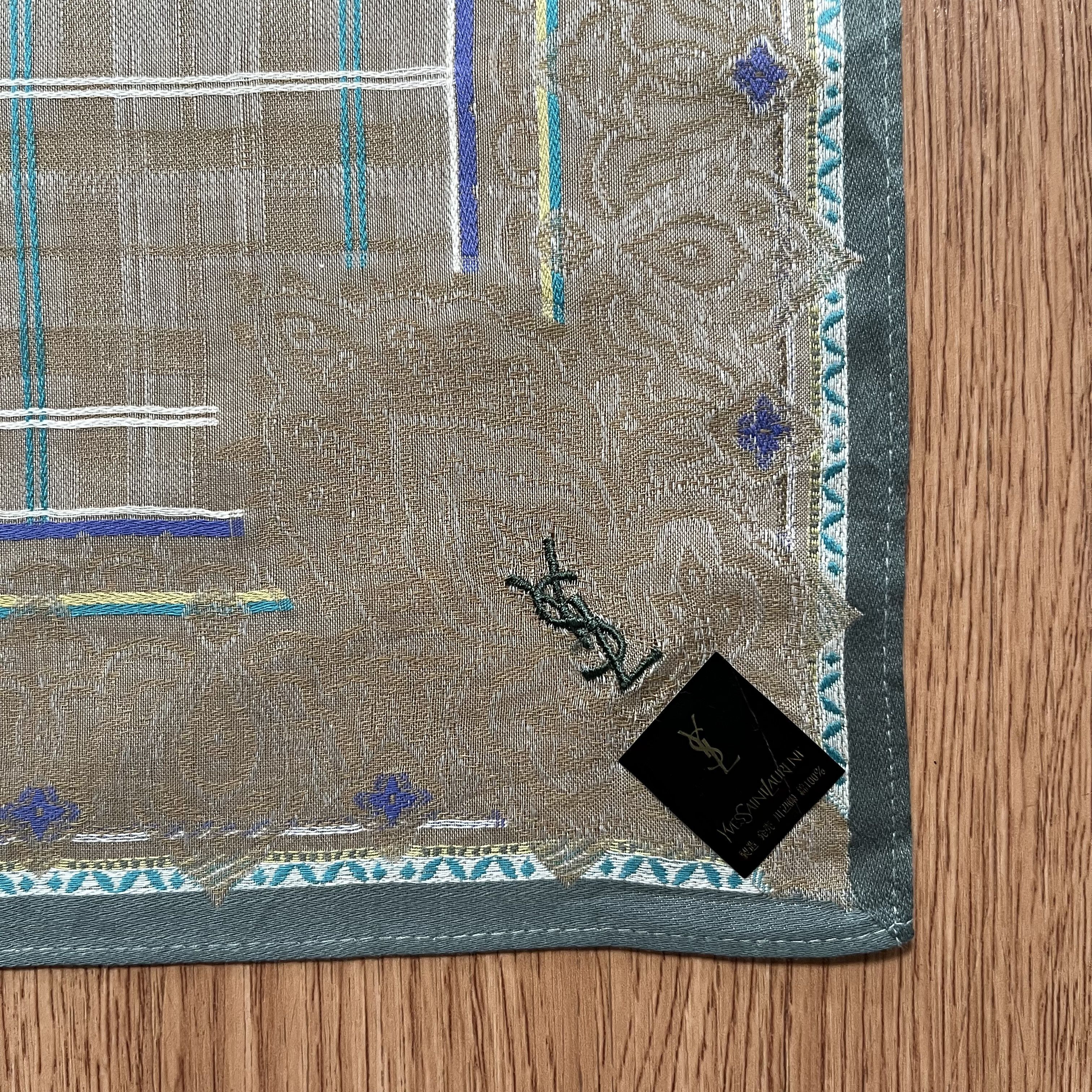 Yves Saint Laurent Vintage Yves Saint Laurent Handkerchief Size ONE SIZE - 2 Thumbnail