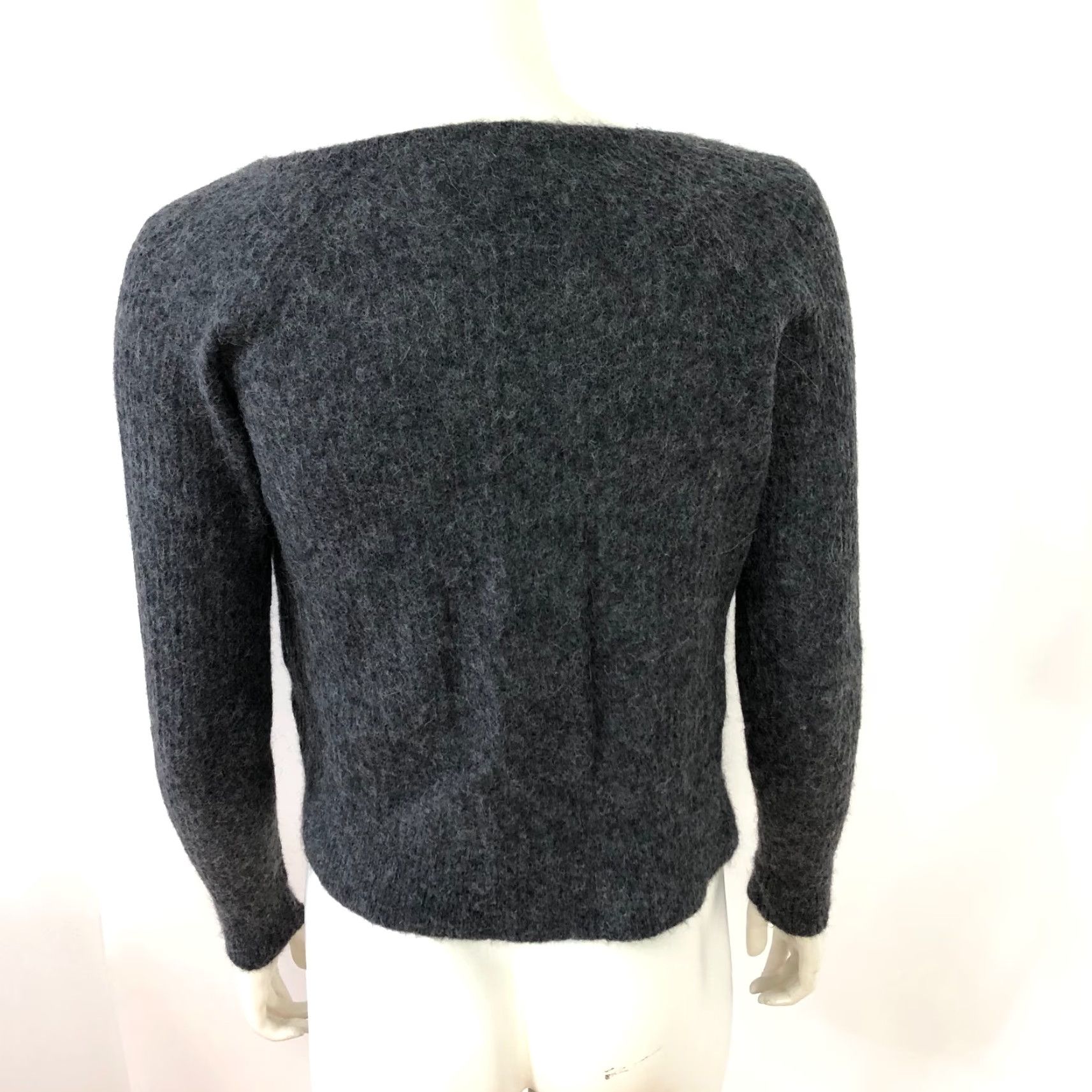 Everlane Everlane Alpaca Small Women’s V-Neck Pullover Sweater Gray Size S / US 4 / IT 40 - 5 Thumbnail