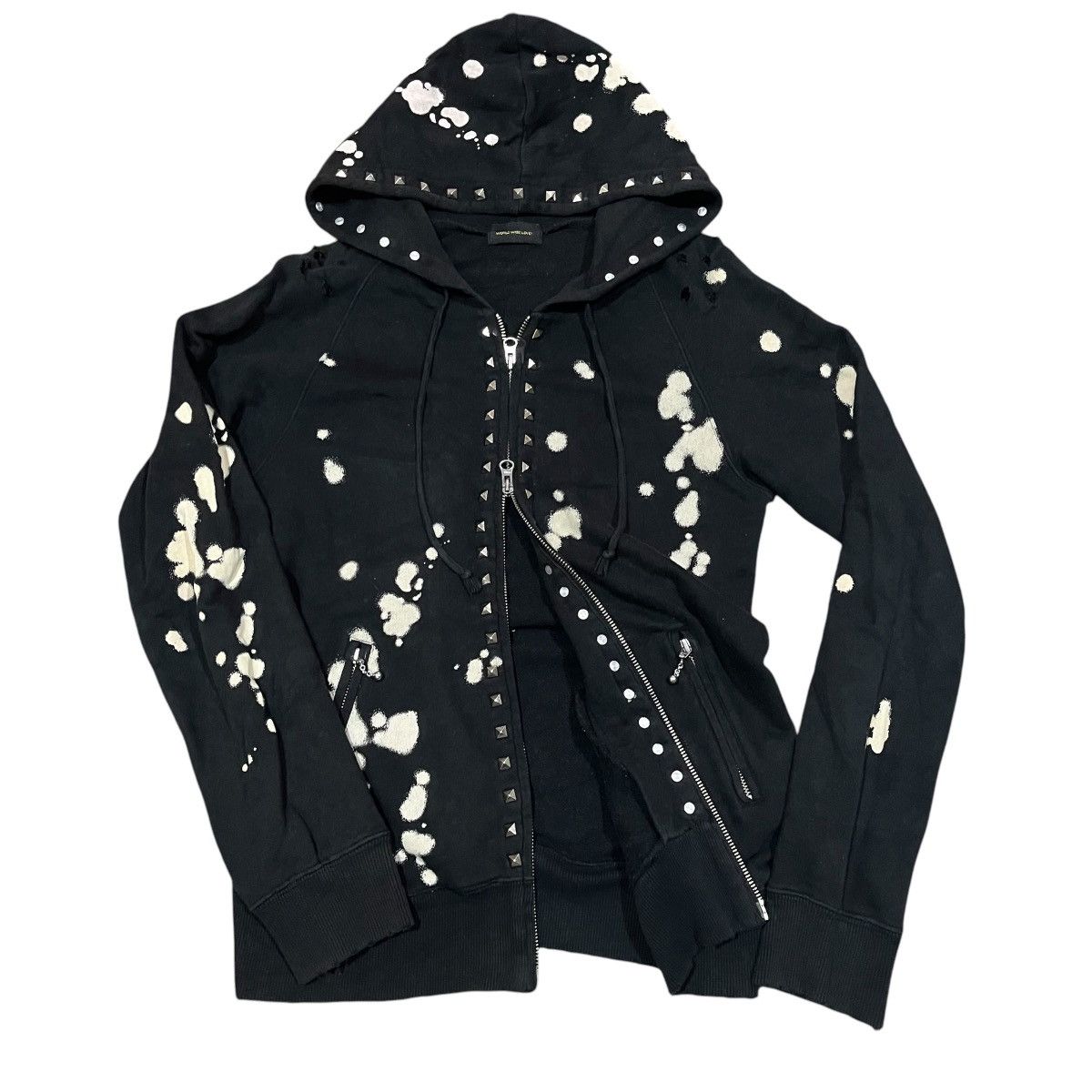 Hysteric Glamour Hysteric Glamour Studded Skullberry Hoodie