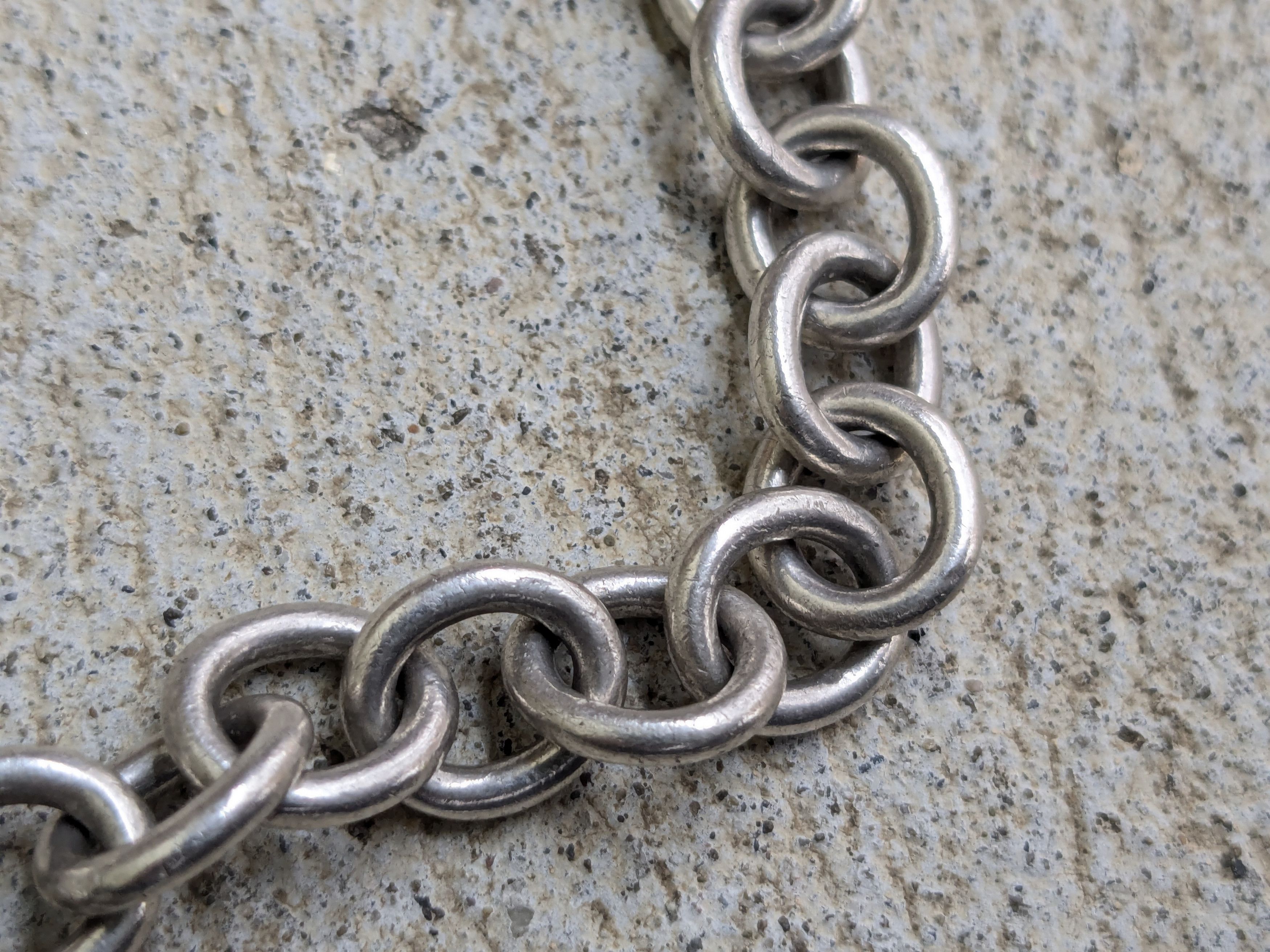 Tiffany & Co. Tiffany & Co Sterling Silver ID Bracelet Charm Rolo Round Size ONE SIZE - 10 Thumbnail