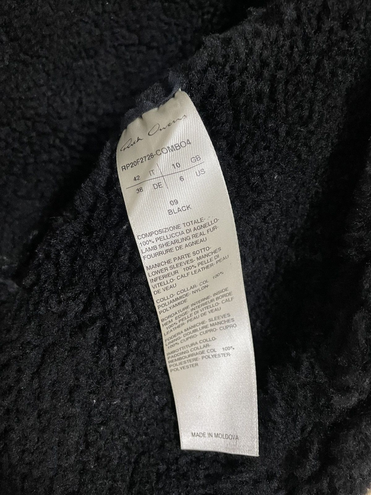 Rick Owens Rick owens zionic shearling jk Size M / US 6-8 / IT 42-44 - 12 Thumbnail