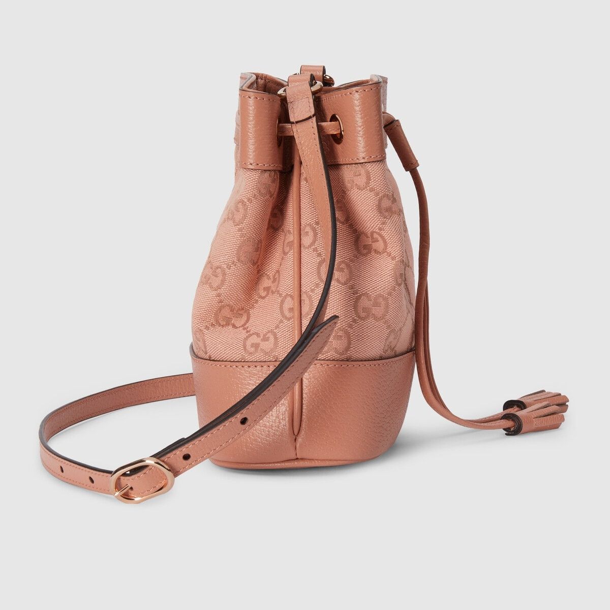 Gucci o1s1wg110125 Size: OS / Ophidia GG Mini Bucket Bag in Pink Size ONE SIZE - 6 Thumbnail