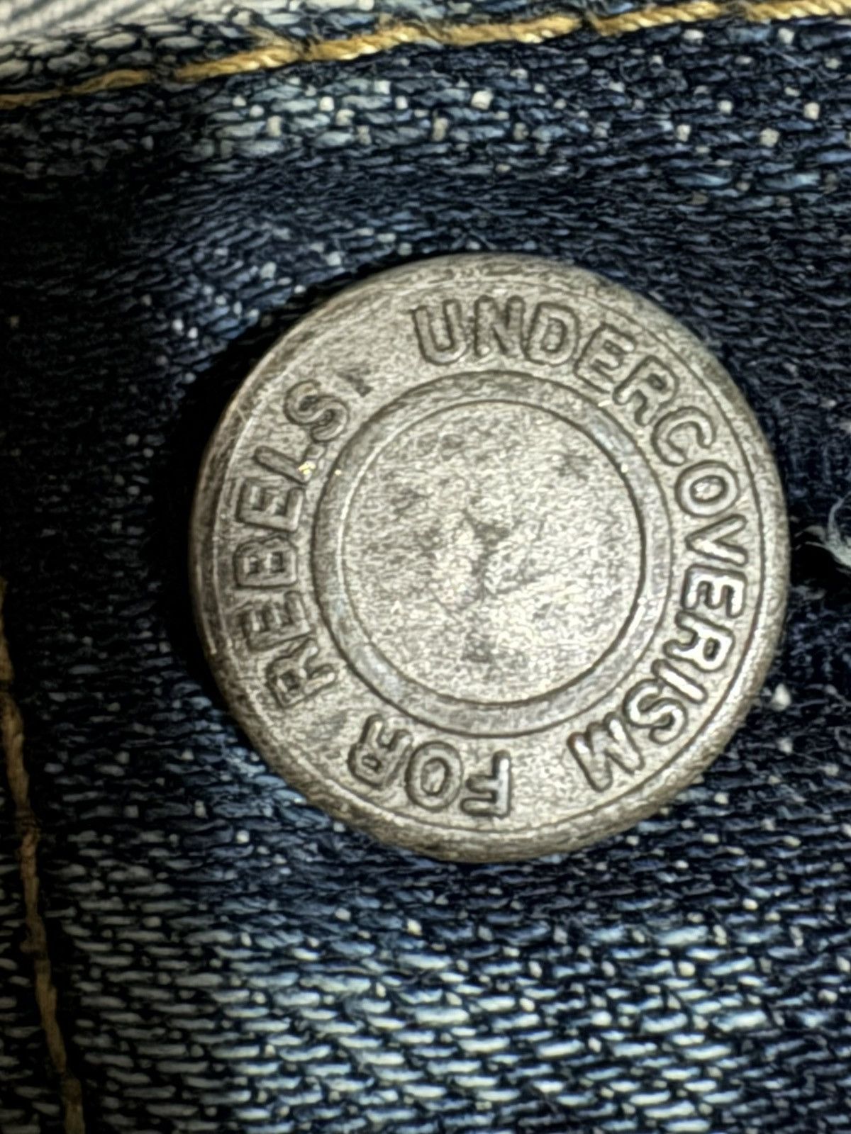 Undercover Undercover AW06 “Guru Guru” Bug Denim Size US 31 - 4 Thumbnail