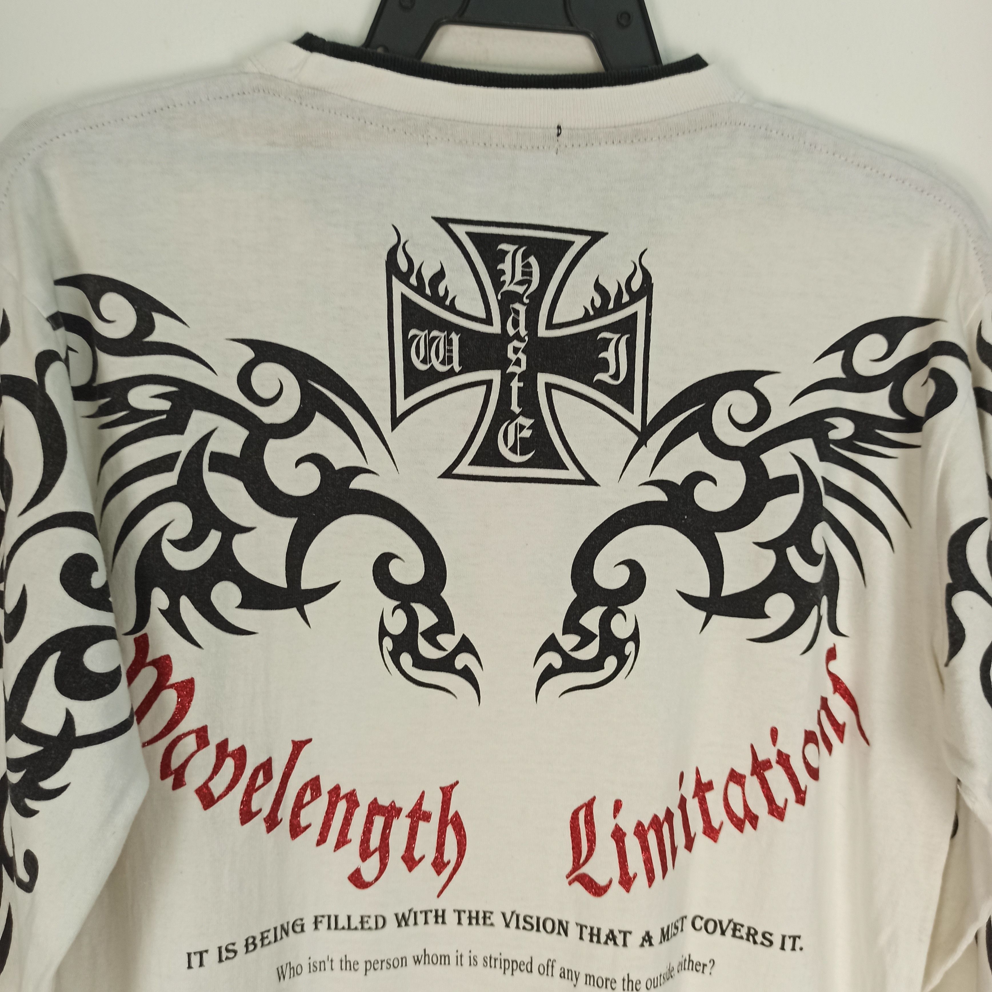 If Six Was Nine Japanese brand cerrific conversion poem long sleeve shirt Size US M / EU 48-50 / 2 - 7 Thumbnail