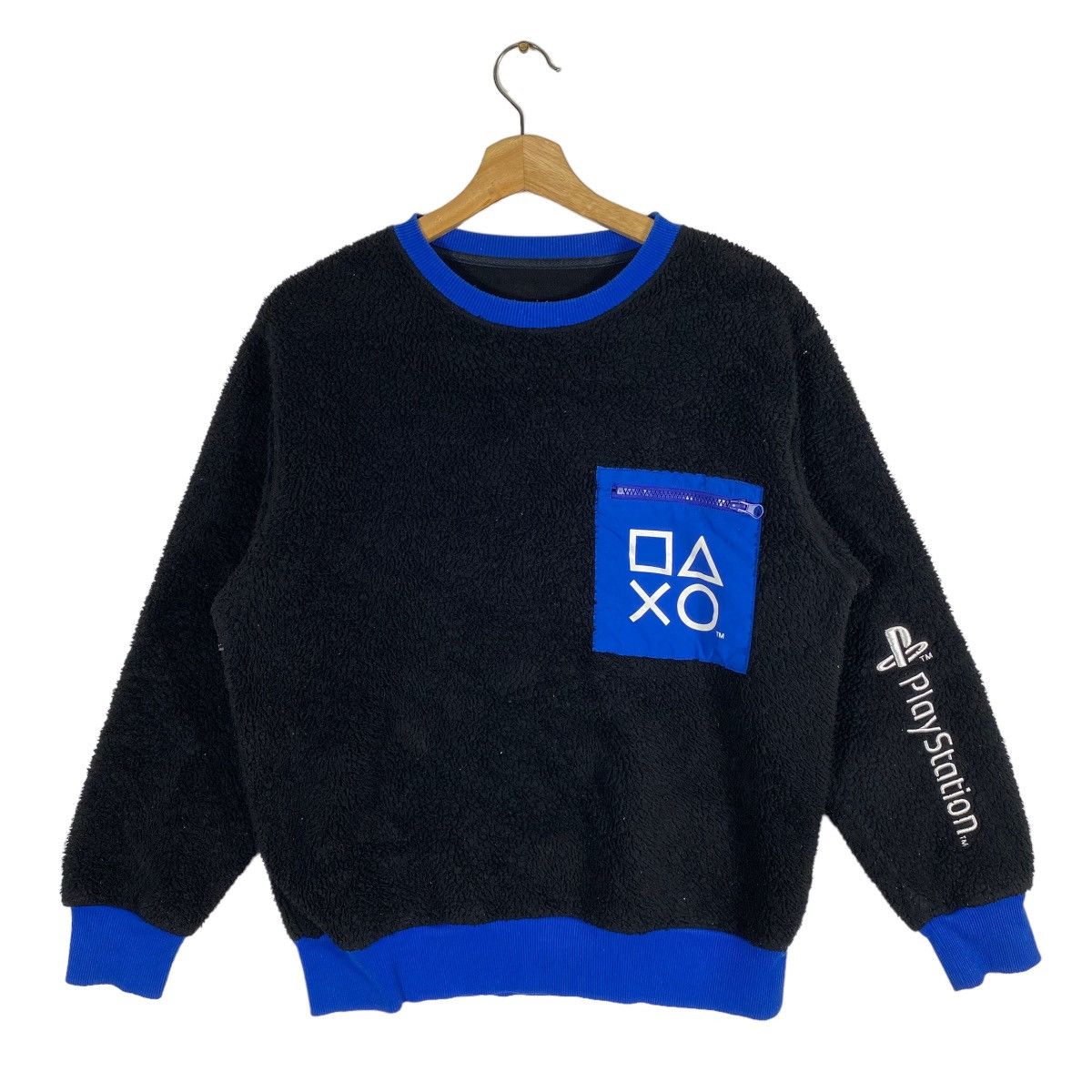 Vintage Playstation X Japanese Brand Fleece Sweatshirt