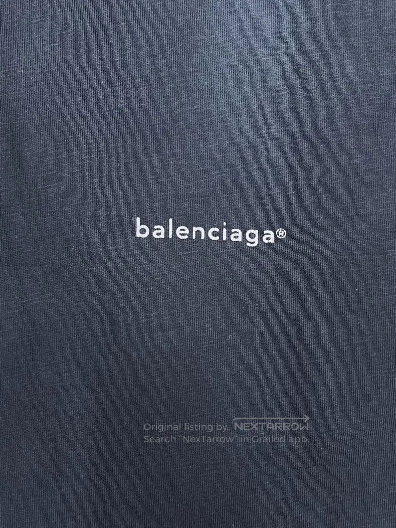 Balenciaga Balenciaga Solid Color Crew Neck Short Sleeve T-Shirt Regu Size US M / EU 48-50 / 2 - 3 Thumbnail
