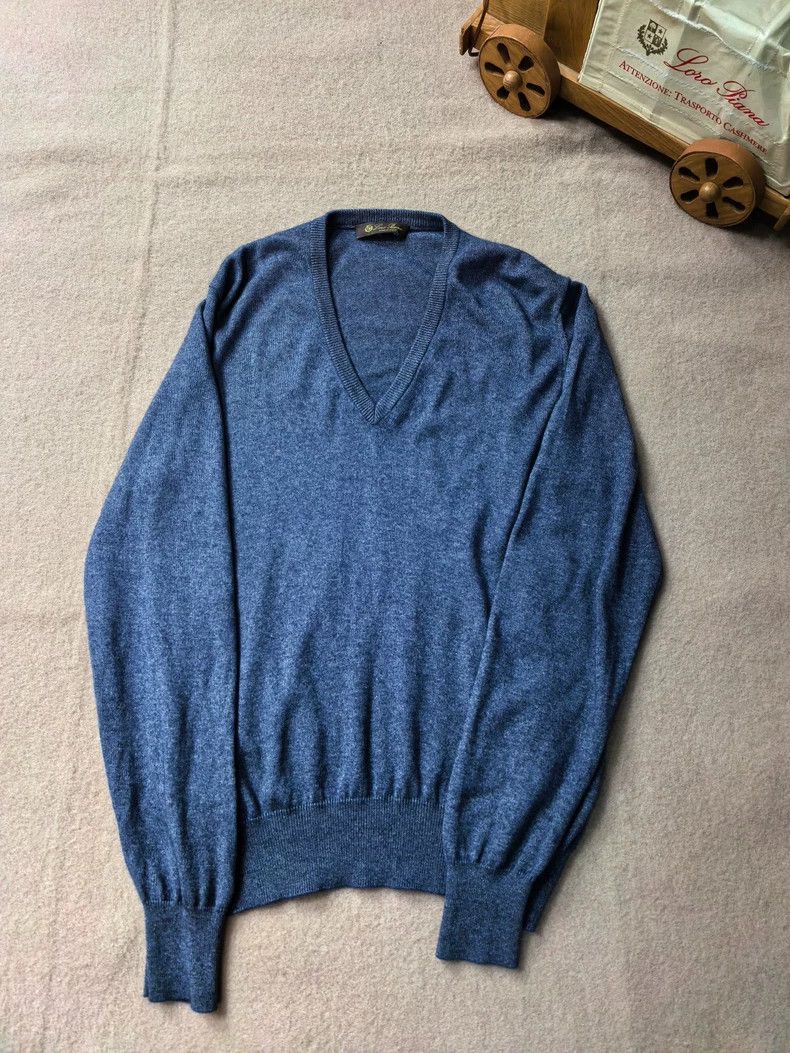 LORO PIANA Silk velvet turtleneck sweater