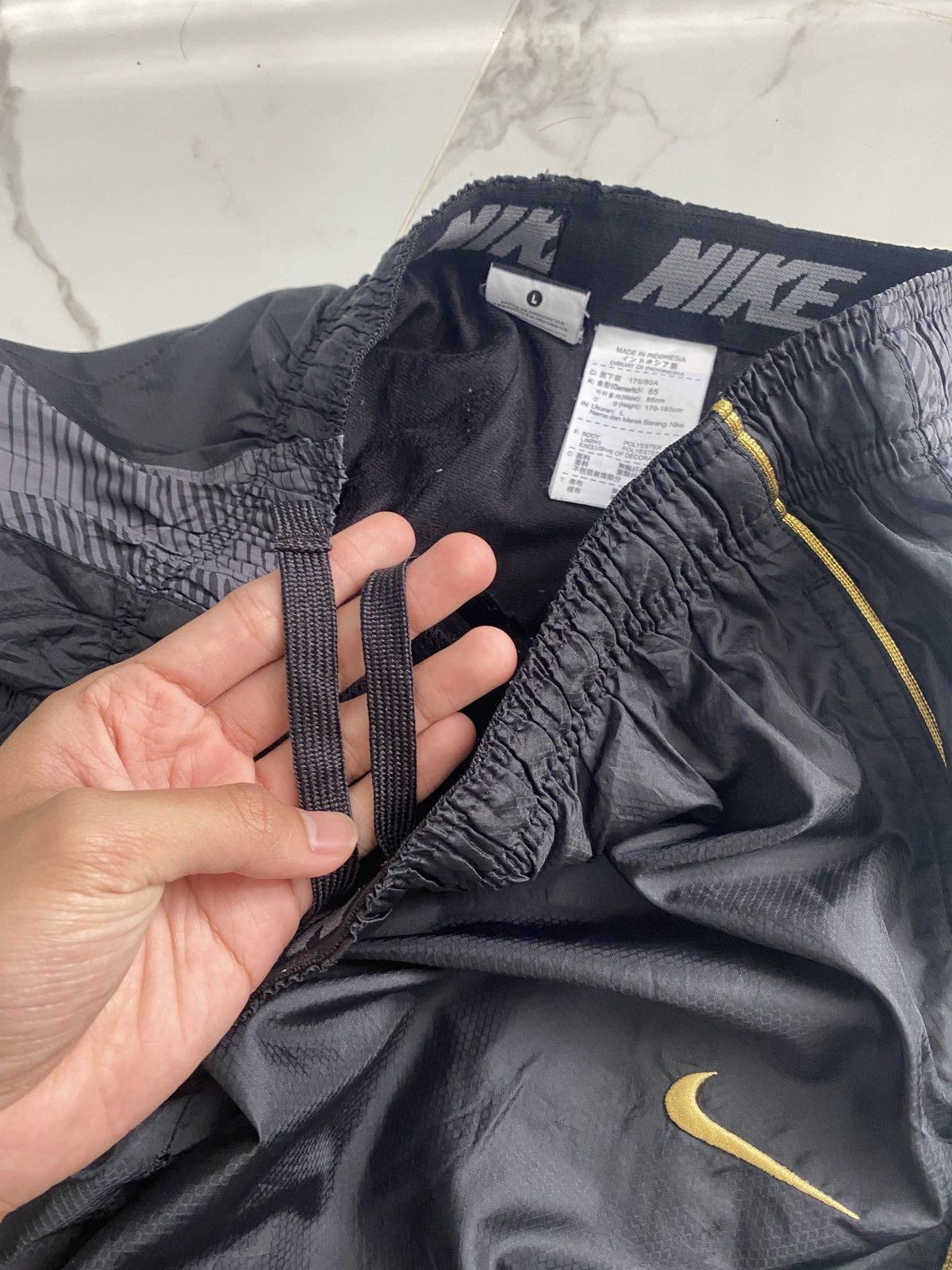 Nike Baggy Nike Trackpants Size US 35 - 7 Thumbnail