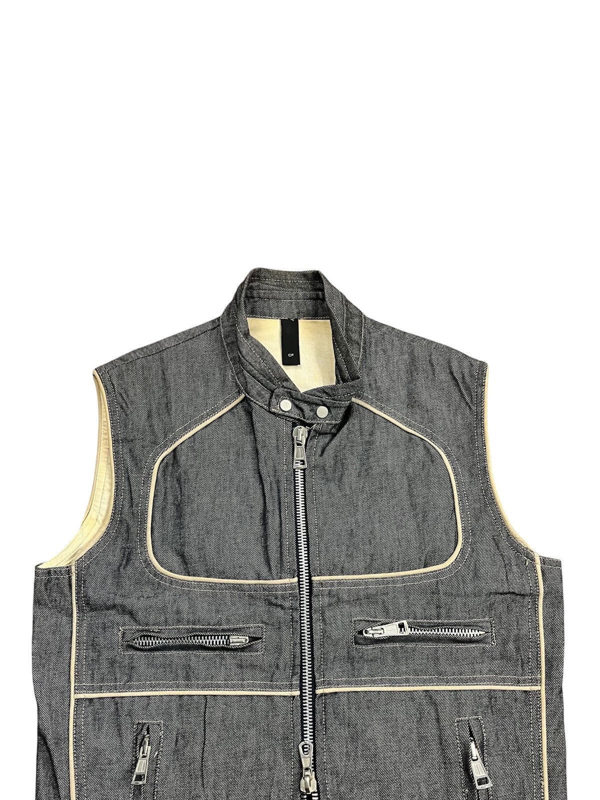 Dsquared2 2000s Dsquared - Heavyweight Cyber Vest Size US M / EU 48-50 / 2 - 7 Thumbnail