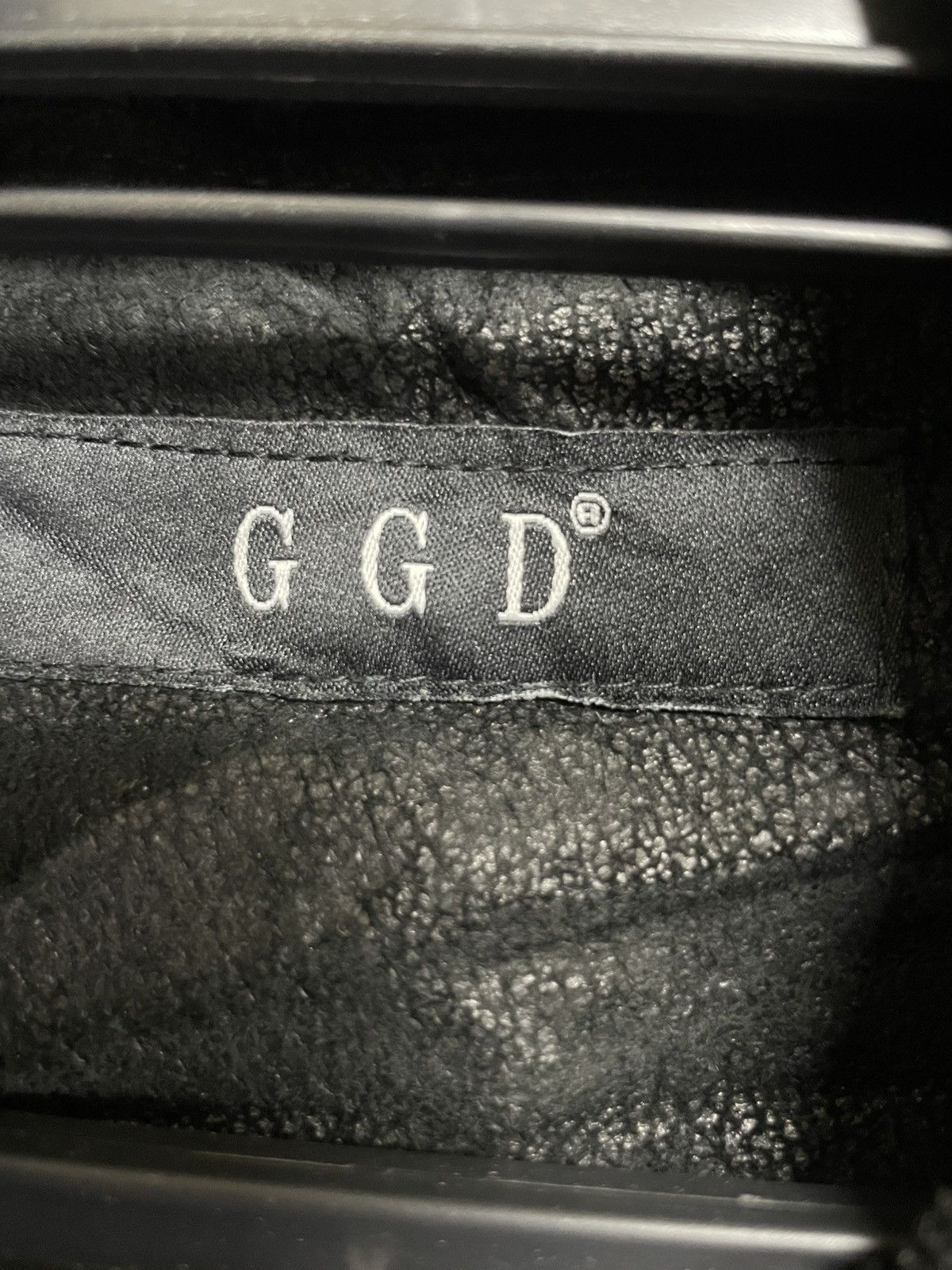 Designer × Japanese Brand GGD Tokyo x Bomber Leather Jacket RARE‼️ Size US L / EU 52-54 / 3 - 4 Thumbnail
