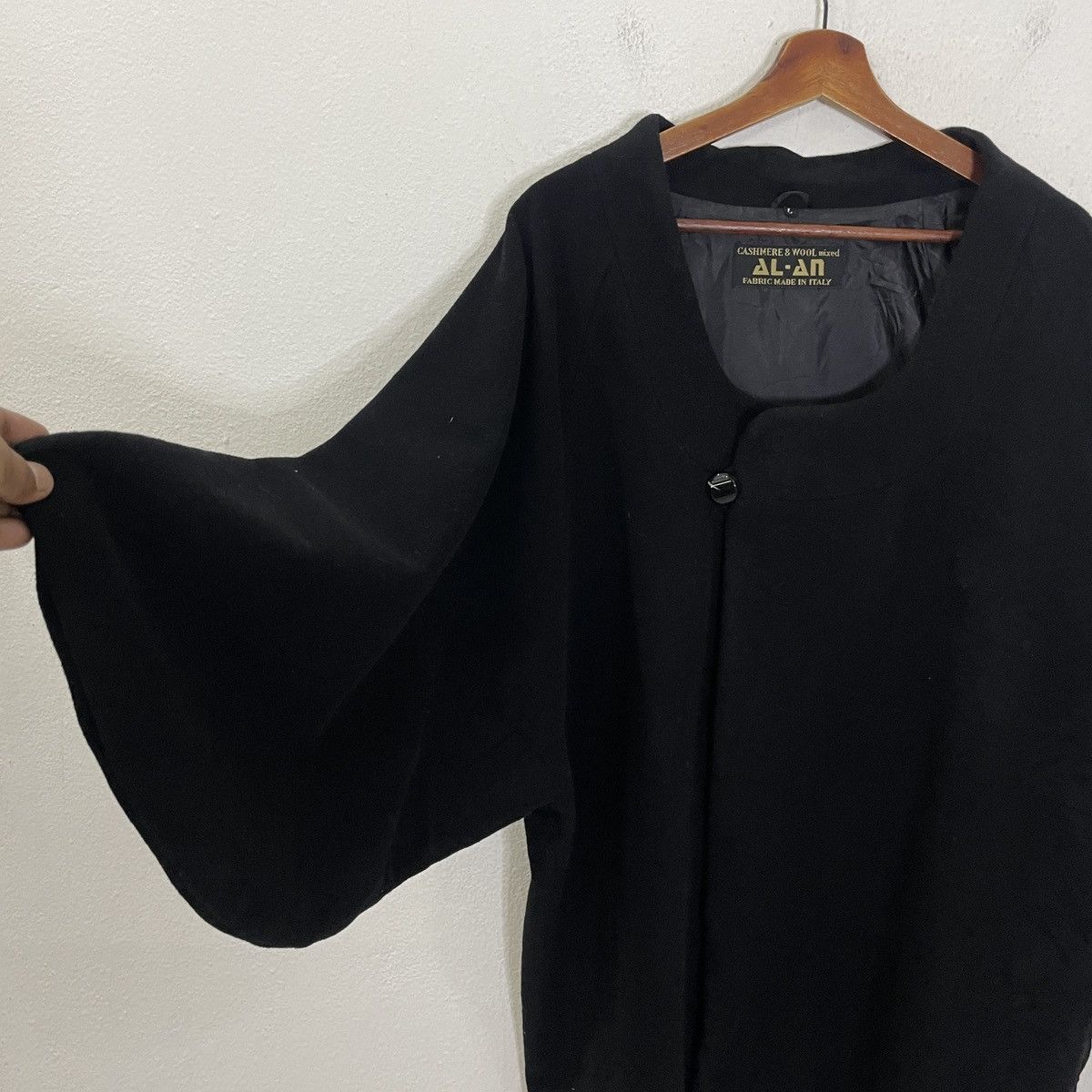 Japanese Brand Vintage Al-an Cashmere Fabric Jacket Size US XL / EU 56 / 4 - 2 Thumbnail