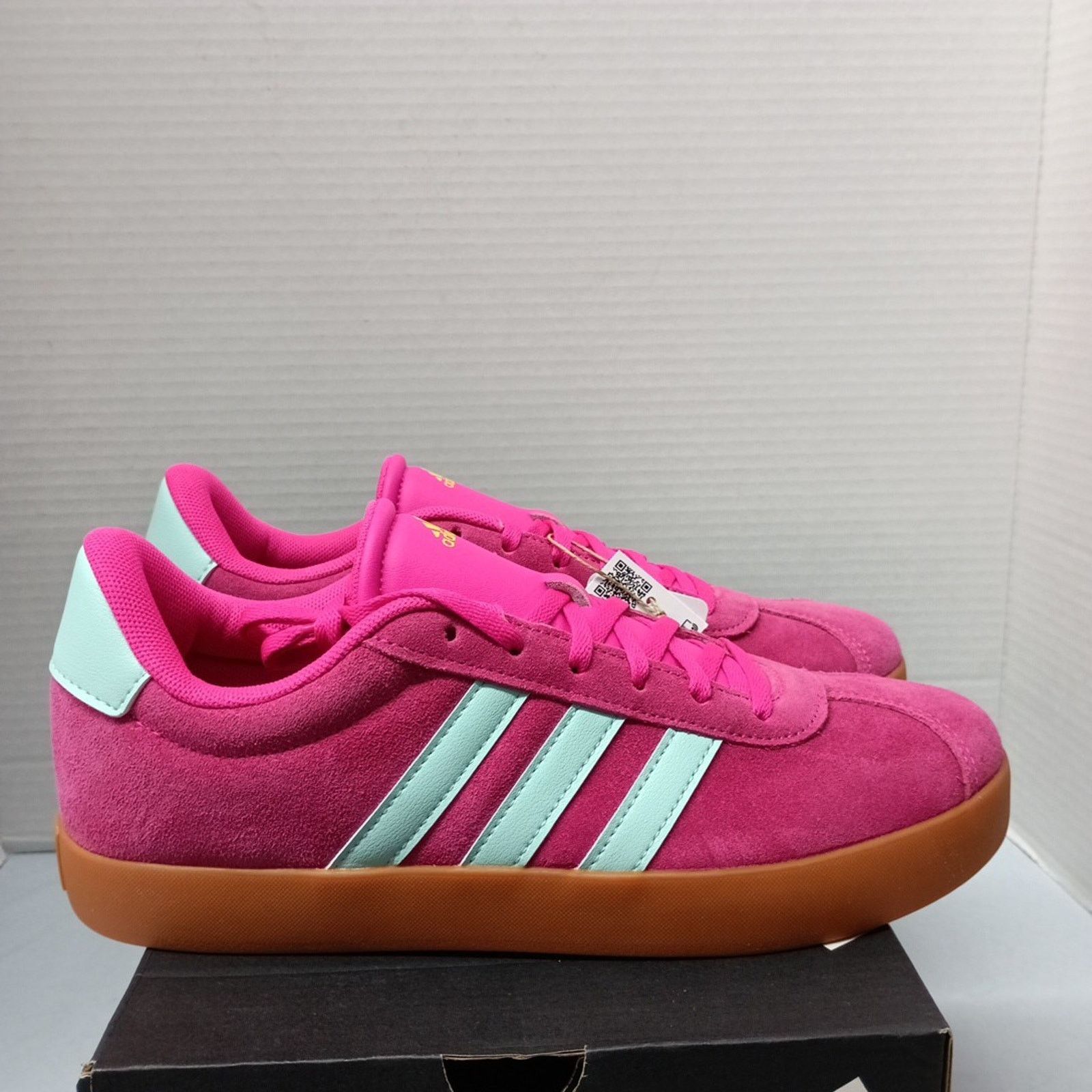 Adidas Adidas Kids' VL Court 3.0K Size 7Y Women's 8.5 Pink Size US 8.5 / IT 38.5 - 1 Thumbnail