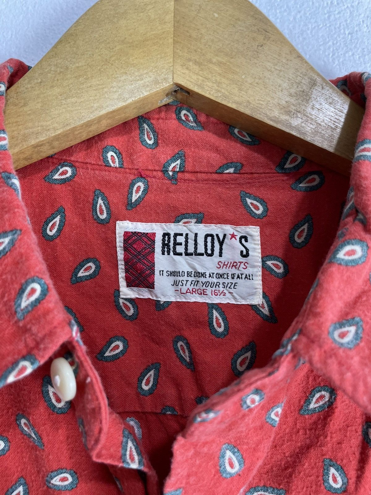 Vintage Vintage Relloy's Paisley Shirt Kapital style Size US L / EU 52-54 / 3 - 4 Thumbnail
