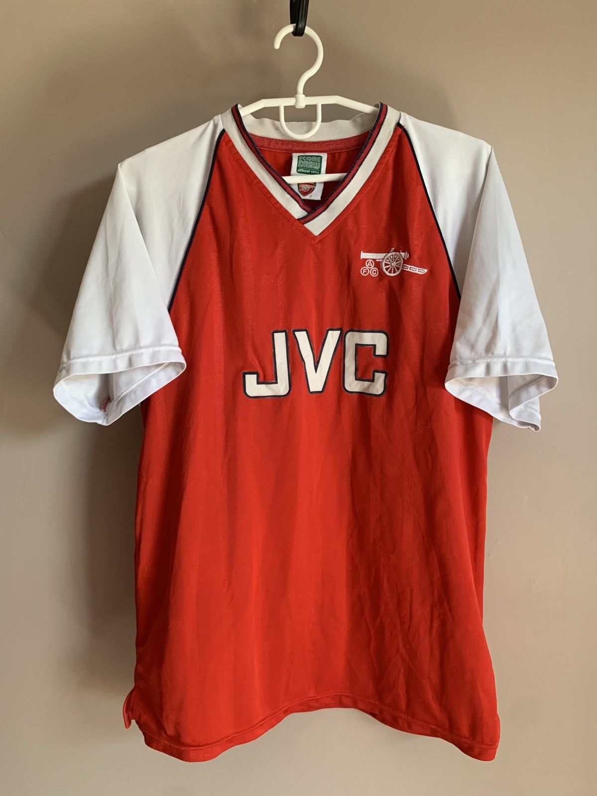 Vintage Arsenal London Home Football Shirt Retro Score Draw Soccer M Size US M / EU 48-50 / 2 - 1 Thumbnail
