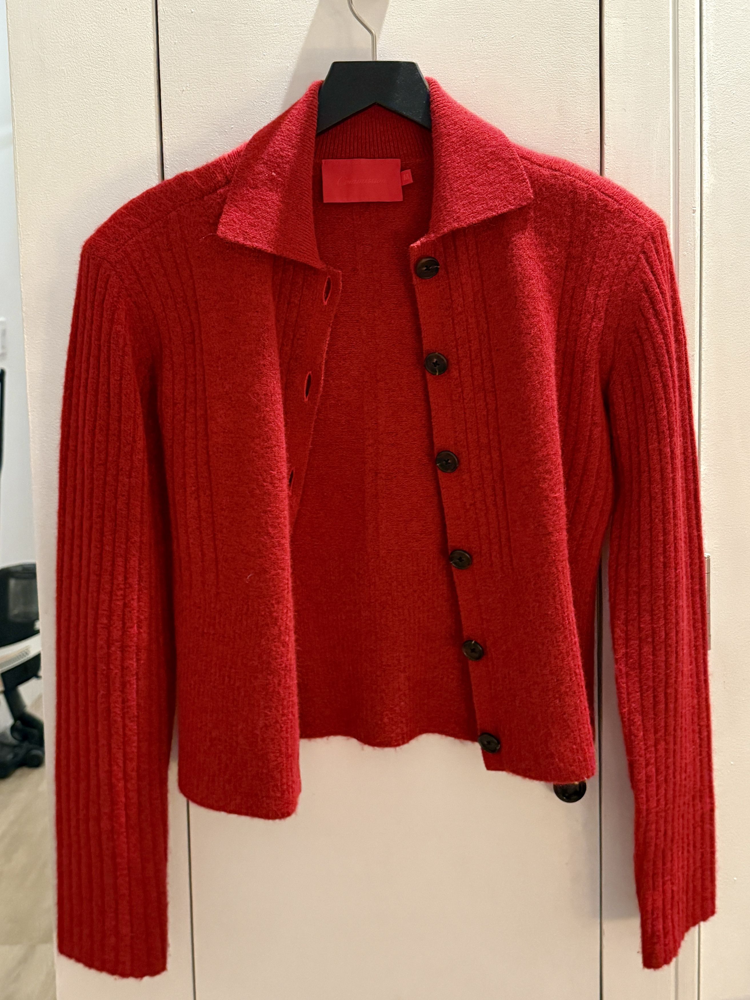 Commission Soft wool cardigan Size M / US 6-8 / IT 42-44 - 2 Thumbnail
