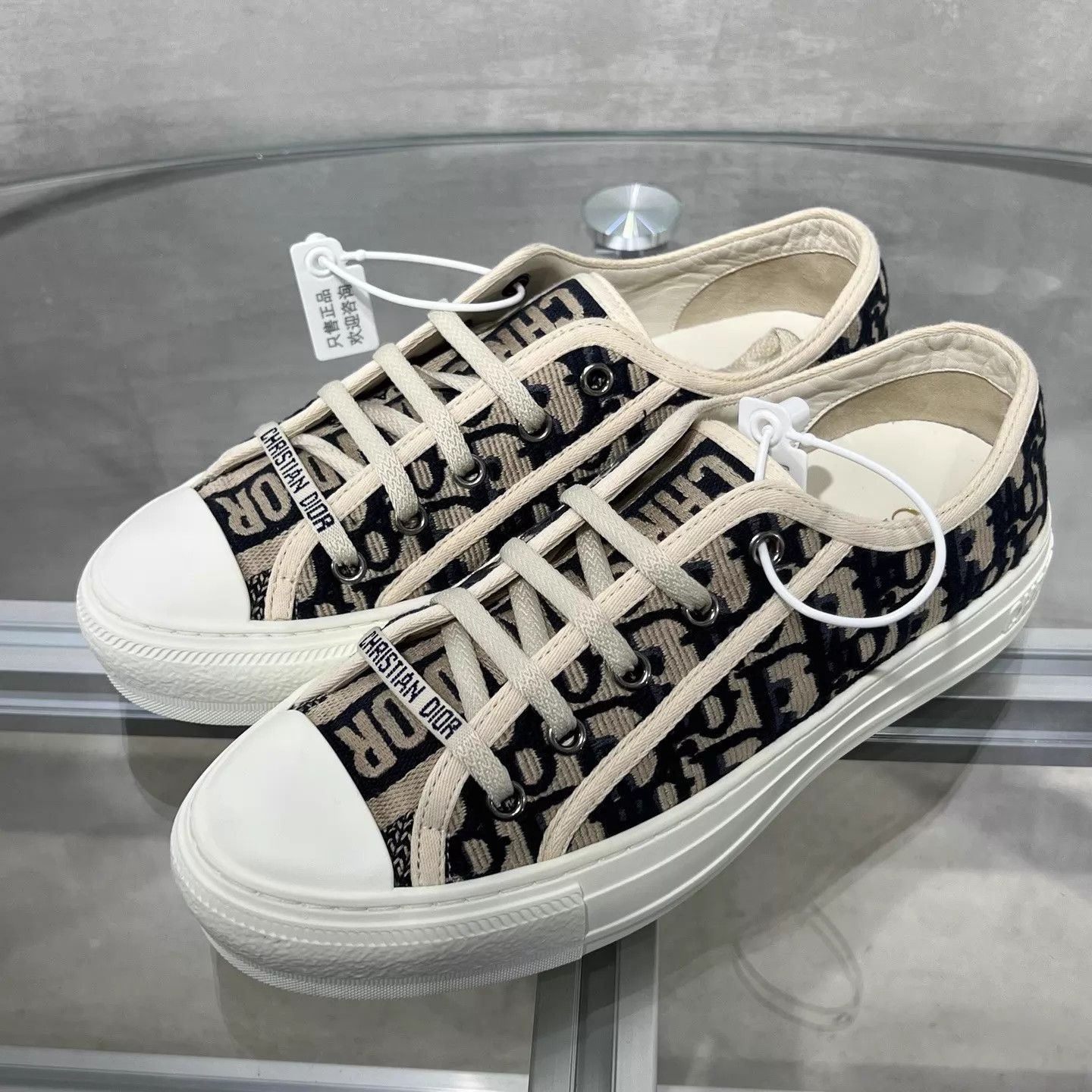 Dior Dior Walk'n'Dior Oblique all over print sneaker 37 Size US 6.5 / IT 36.5 - 2 Thumbnail