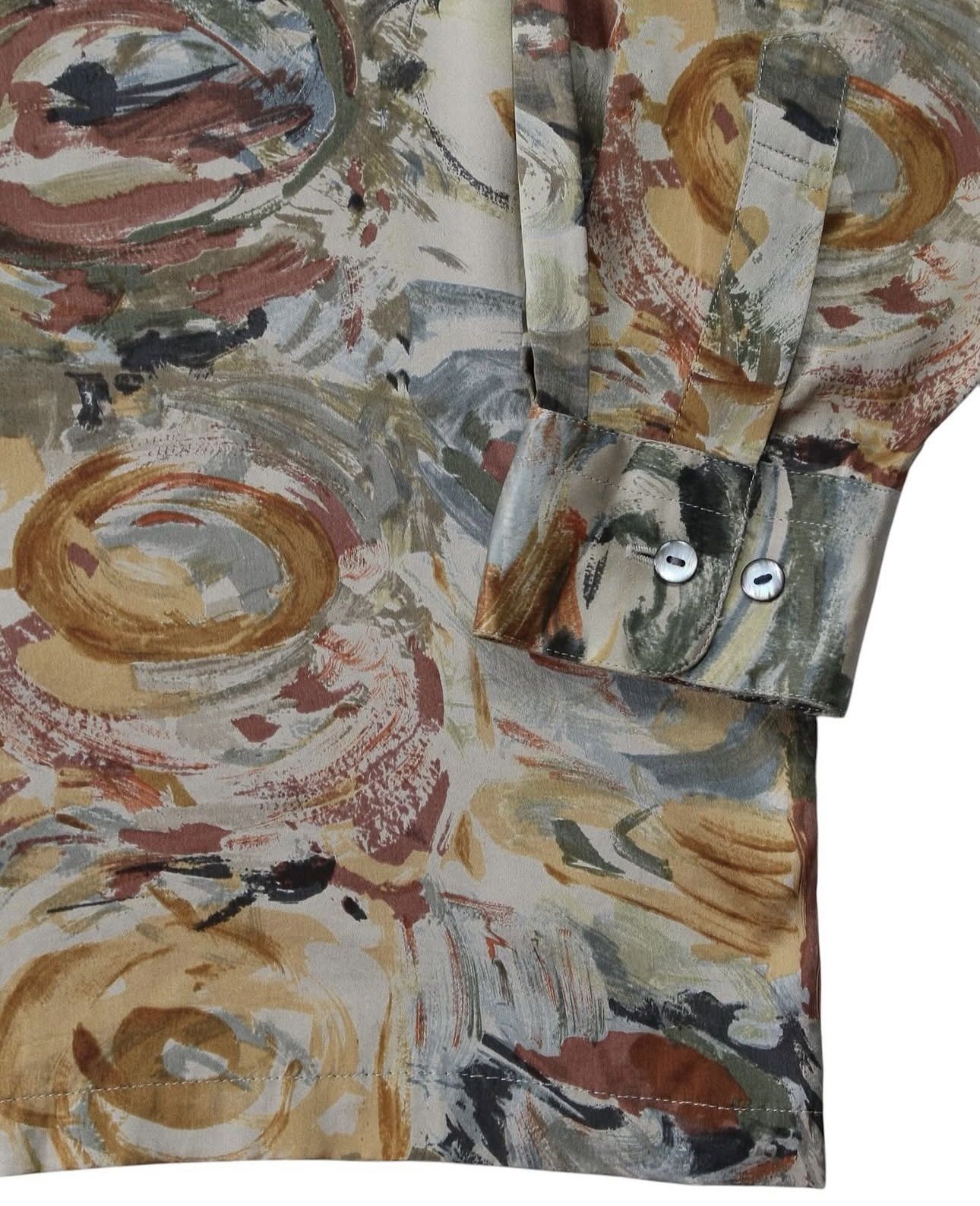 Japanese Brand 1990S SUN JOKER SILK SHIRT Size US L / EU 52-54 / 3 - 5 Thumbnail