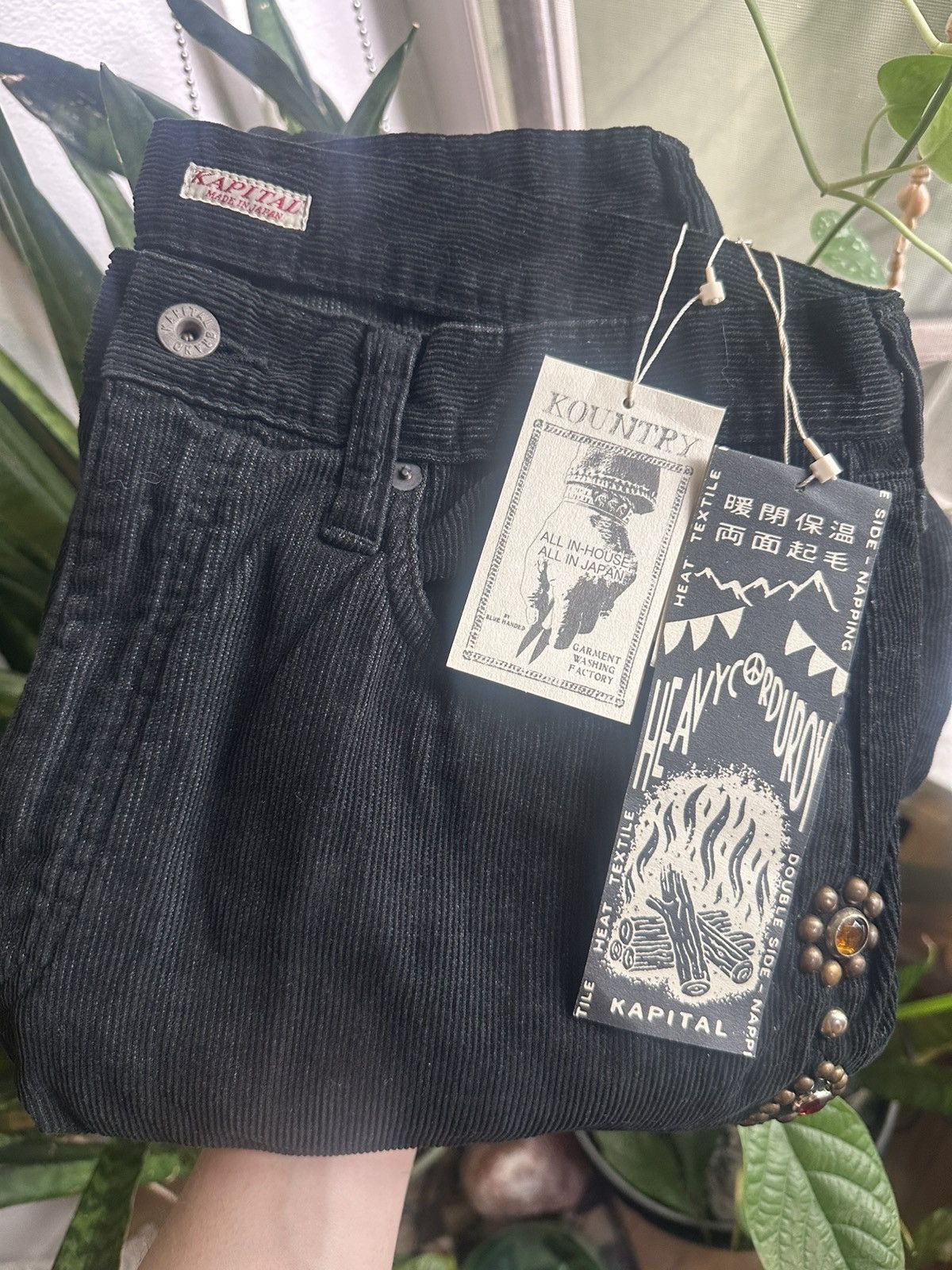 Kapital New KAPITAL studded corduroy Size US 34 / EU 50 - 1 Thumbnail