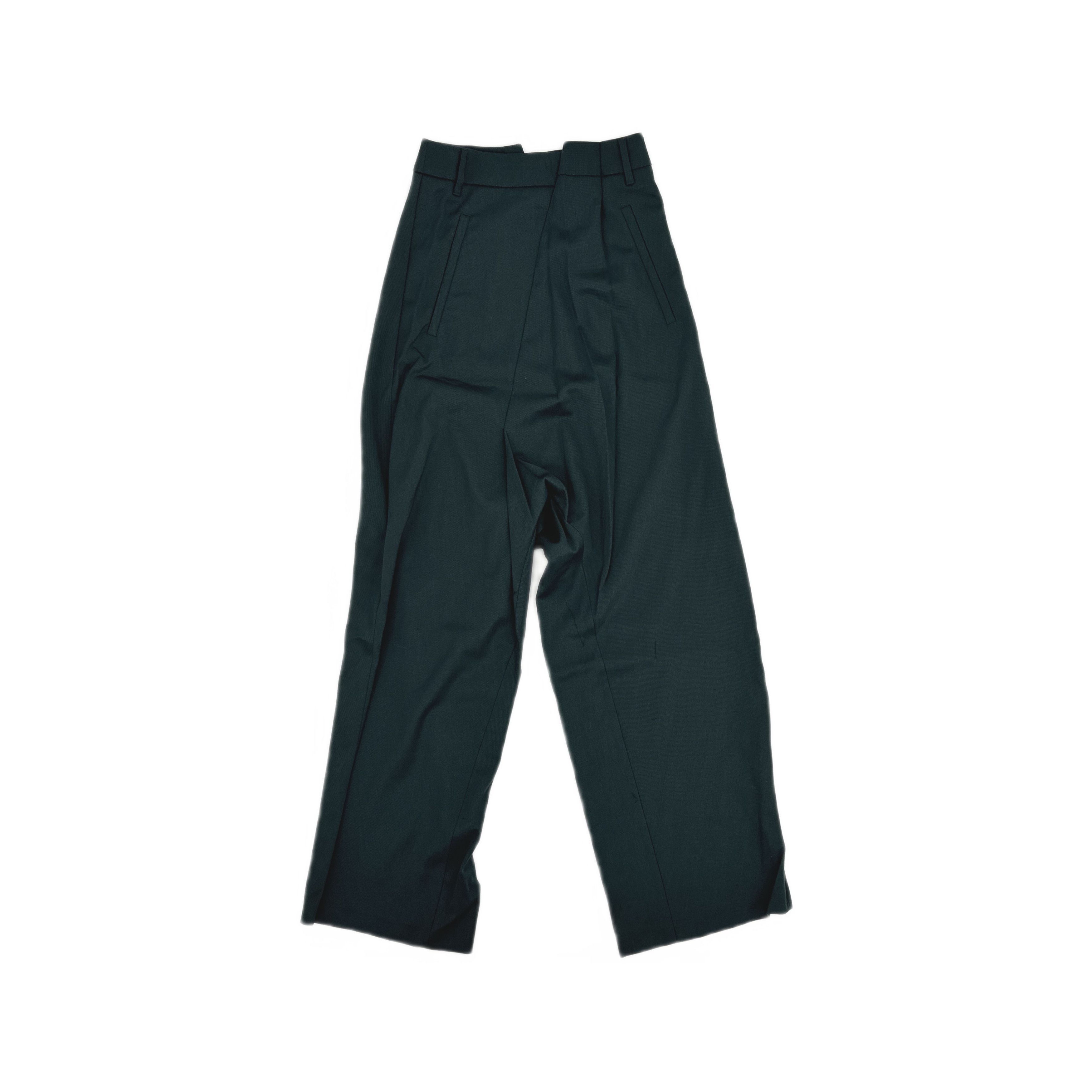 MM6 MM6 Maison Margiela Dark Green Pants Size 38 Size 26" / US 2 / IT 38 - 1 Thumbnail