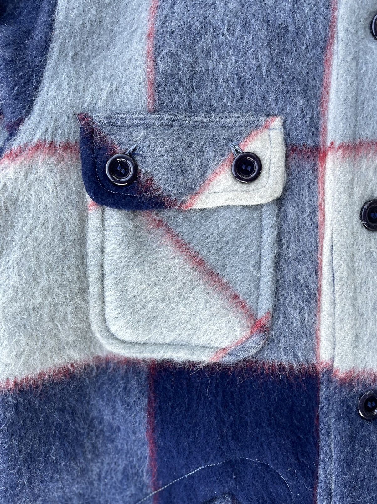 Flannel × Vintage 90s Willson Marker’s Wool Plaid Jacket – Rugged Outdoor Wear Size US M / EU 48-50 / 2 - 6 Thumbnail