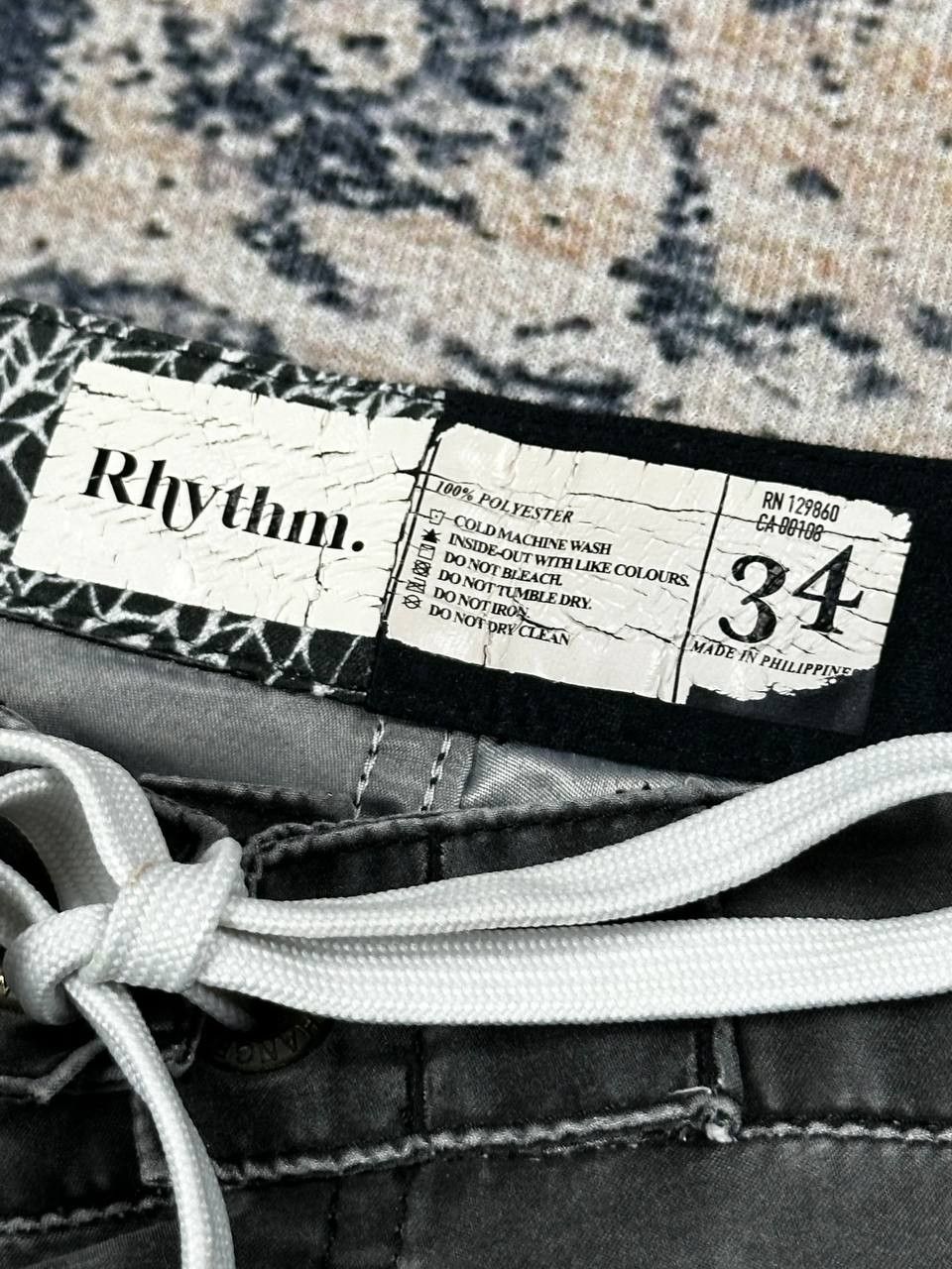 Rhythm Rhythm Psychedelic Board Short 34 W - HARD TO FIND Size US 34 / EU 50 - 6 Thumbnail