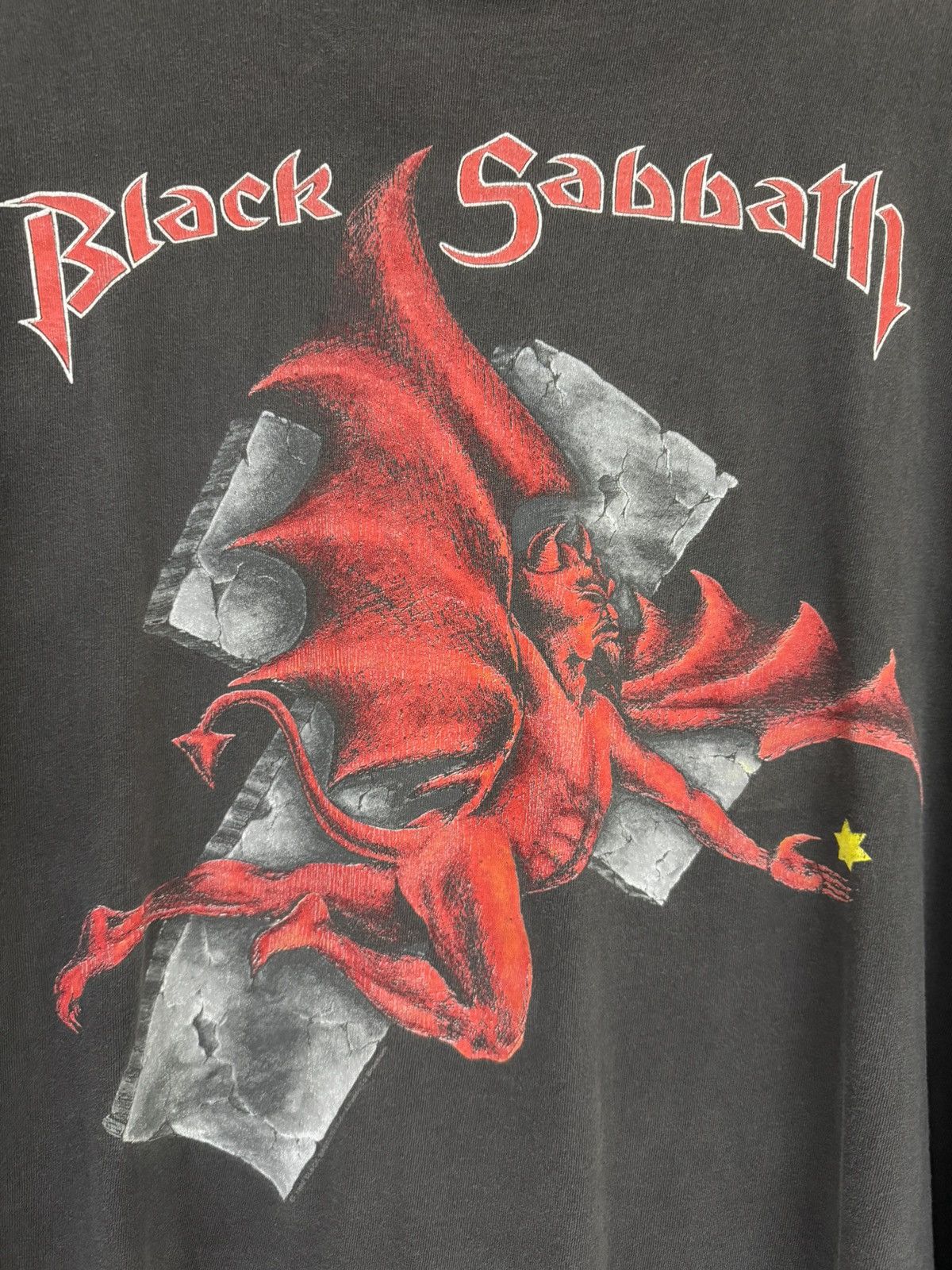 Ozzy Osbourne Vintage 1992 Black Sabbath Ozzy Osbourne Brockum Tee Size US XL / EU 56 / 4 - 3 Thumbnail