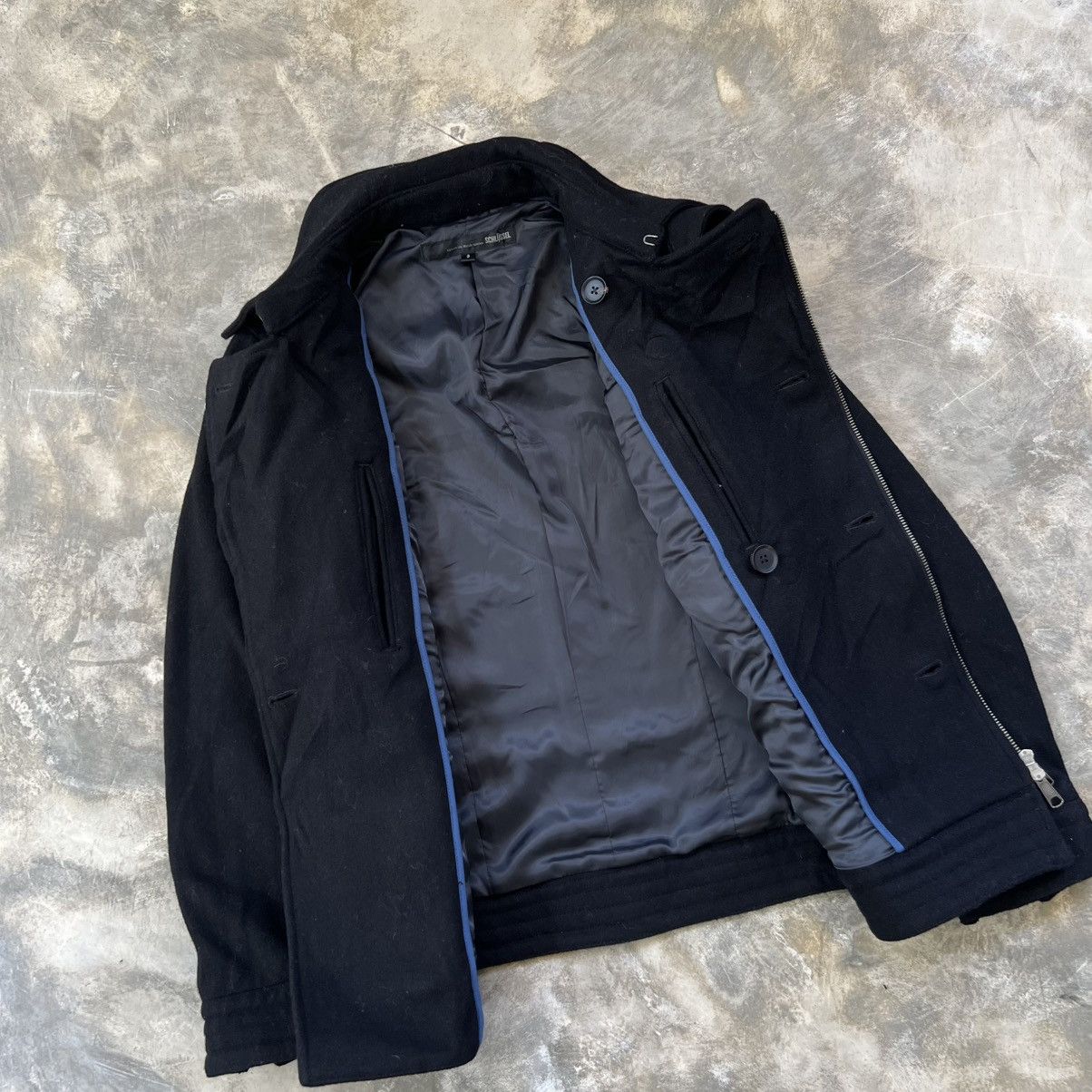 Schlussel 2000s Schlussel Napoleon Wool Jacket Size US M / EU 48-50 / 2 - 2 Thumbnail