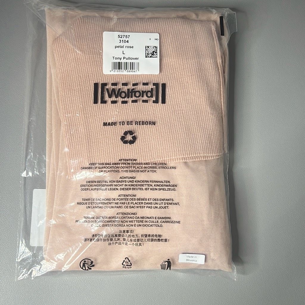 Wolford NWT Wolford Tony Pullover Turtleneck Top L Size L / US 10 / IT 46 - 14 Thumbnail