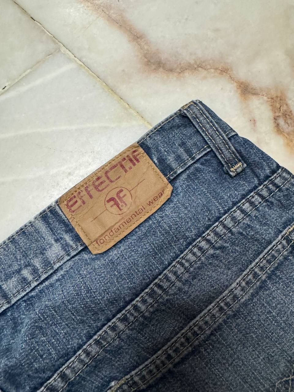 Rusty Vintage Japanese Fondamental Wear Faded Distressed Jeans Size US 34 / EU 50 - 18 Thumbnail