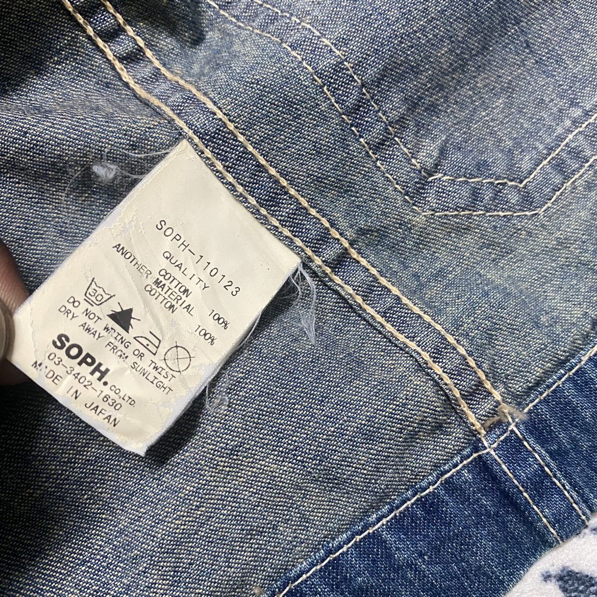 Sophnet. Sophnet US Navy Shawl Collar Denim Jacket Size US M / EU 48-50 / 2 - 19 Thumbnail