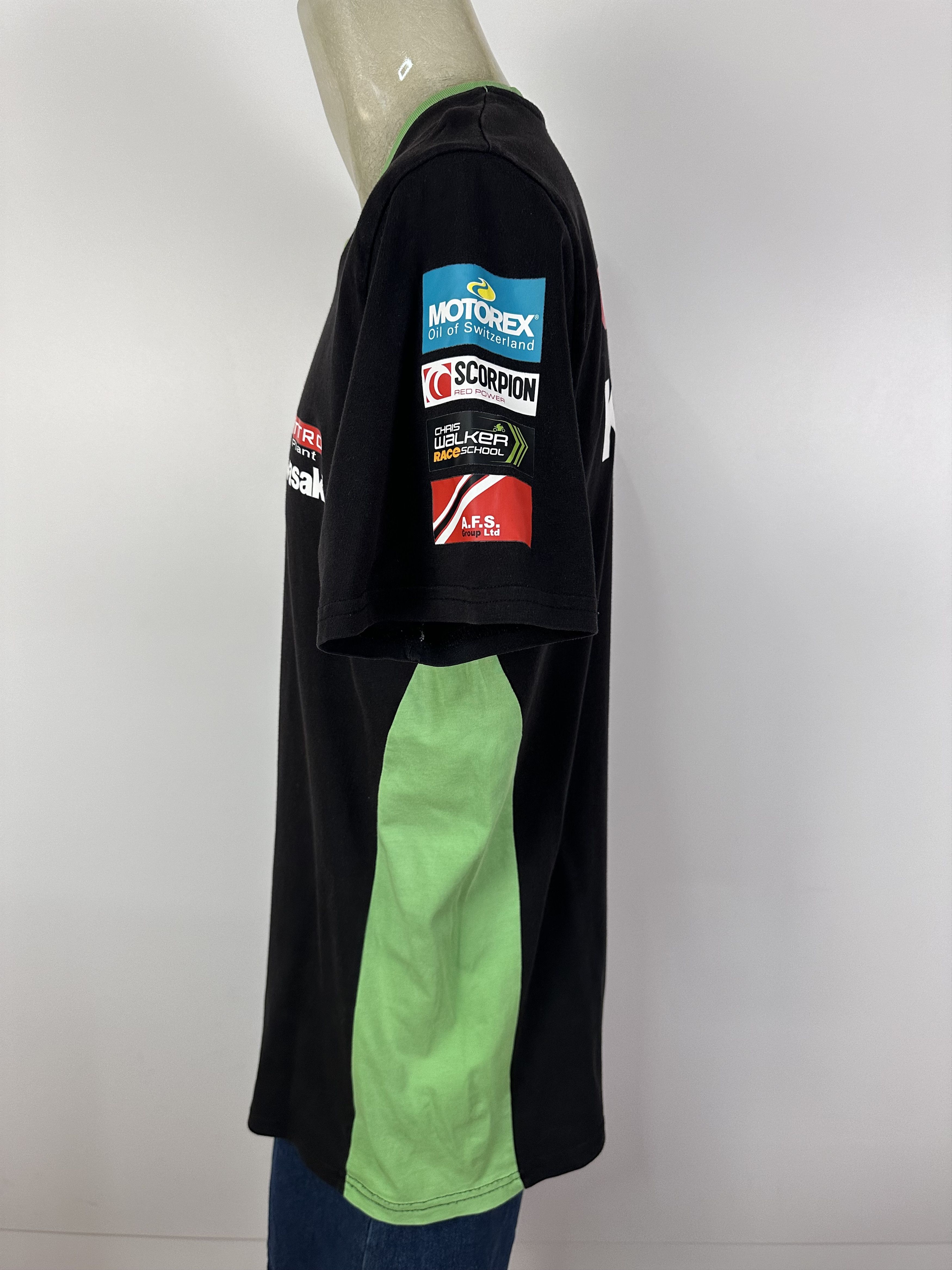 Vintage Kawasaki Quattro Plant Black T Shirt Size XL Size US XL / EU 56 / 4 - 6 Thumbnail