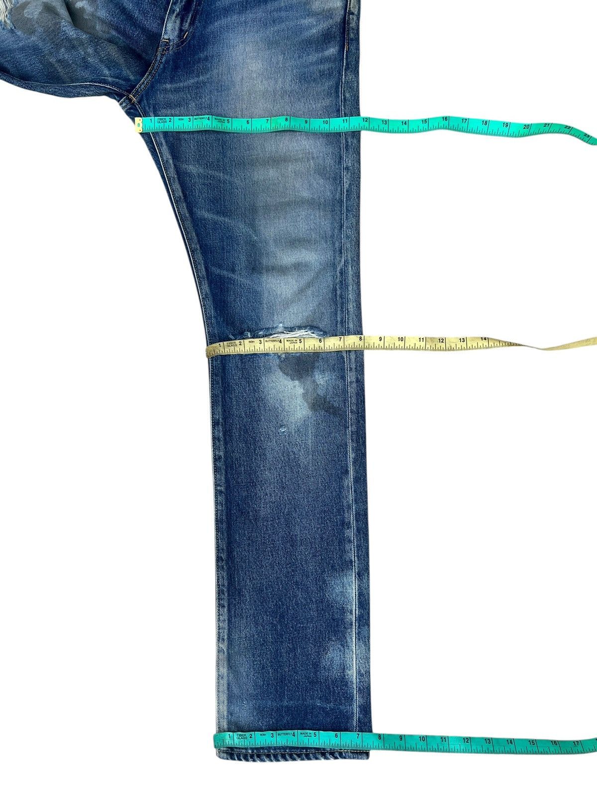 Swagger Swagger Japan Distressed Ripped Denim Jeans Size US 31 - 5 Thumbnail