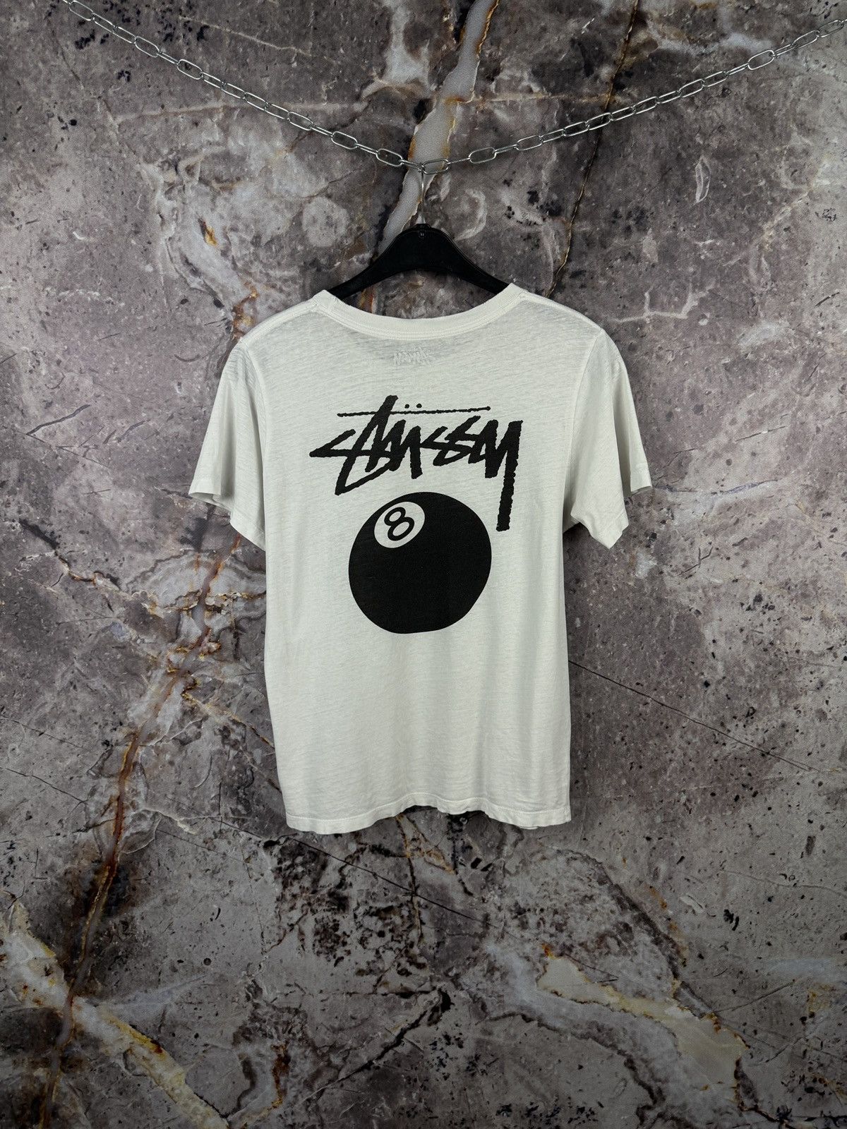 Stussy Men’s Stussy 🎱T-Shirt Streetwear Size Small Size US S / EU 44-46 / 1 - 1 Thumbnail