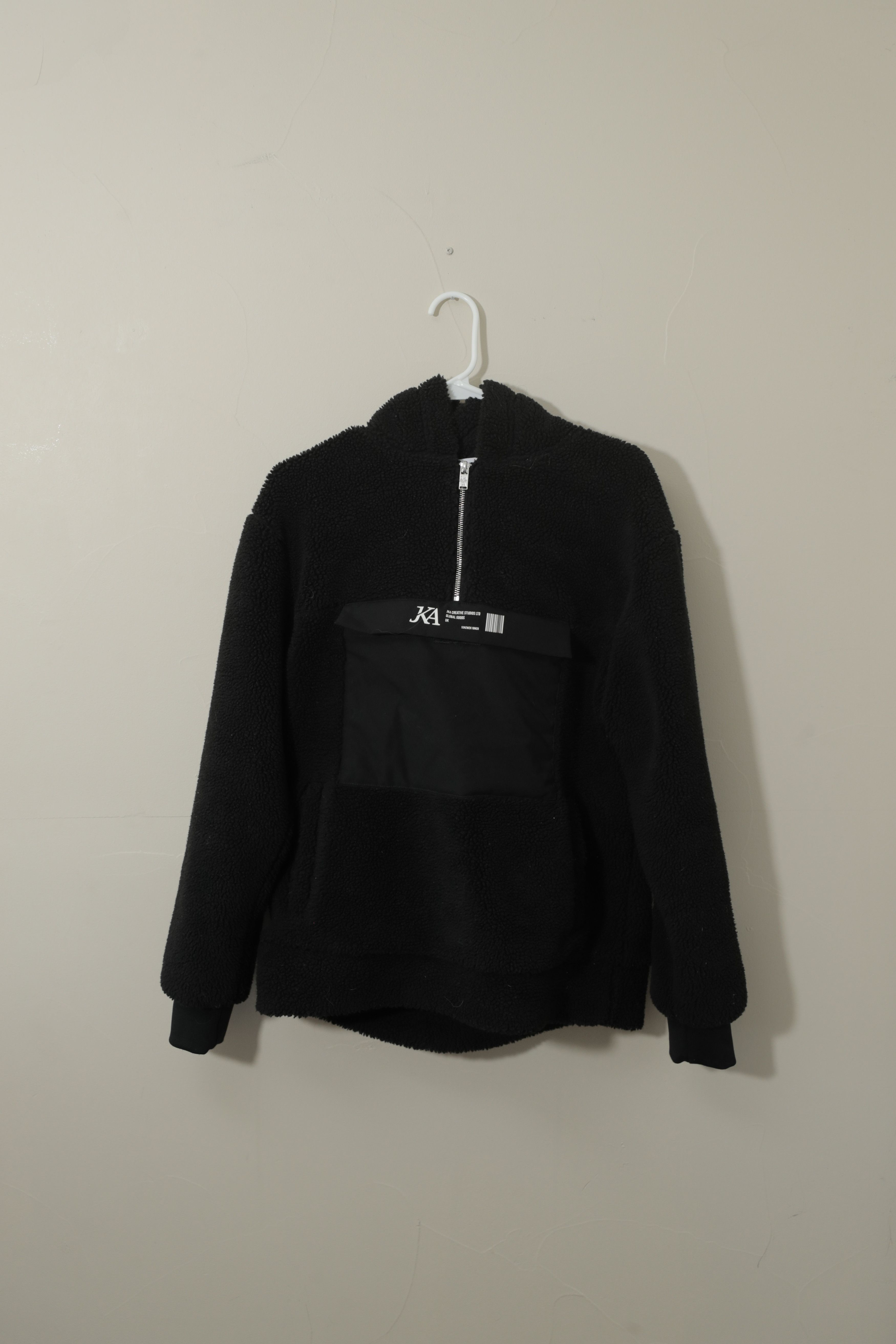 Other JK Attire Dystopia Relaxed Boxy Fit Teddy Fleece Hoodie (XS) Size US XS / EU 42 / 0 - 1 Thumbnail