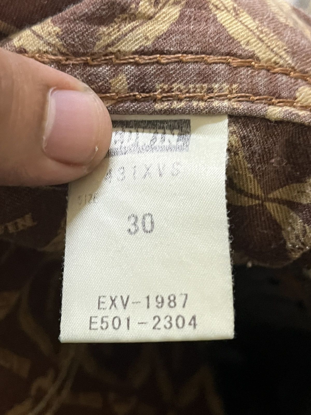 Edwin Vintage Edwin XV Flare Ripped Distressed Denim Size US 32 / EU 48 - 9 Thumbnail