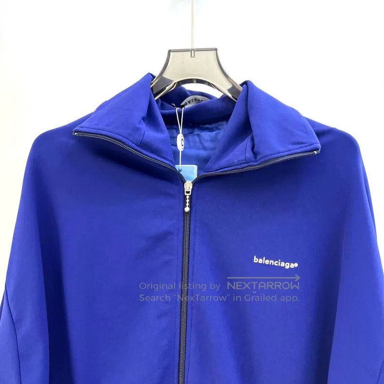 Balenciaga Balenciaga Blue Purple Jacket Size US S / EU 44-46 / 1 - 3 Thumbnail