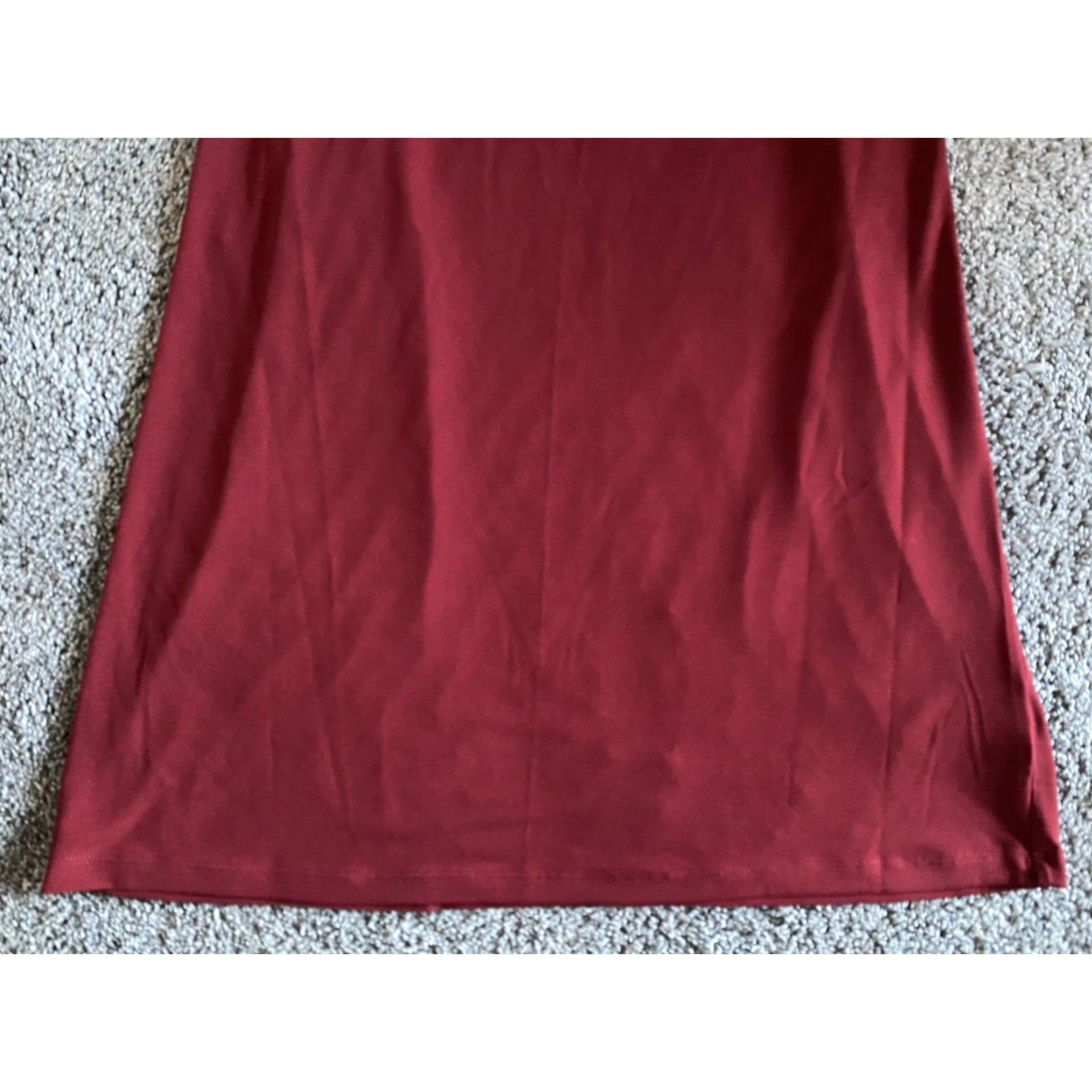 Michael Kors NWT Michael Kors Women’s Dress Sleeveless Maroon Red Size Small Short Zip Classic Designer Size S / US 4 / IT 40 - 3 Thumbnail