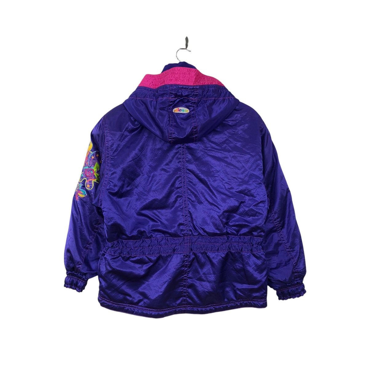 Ellesse Vintage ELLESSE ITALY Perugia Italia Floral Ski Jacket Winte Size M / US 6-8 / IT 42-44 - 7 Thumbnail