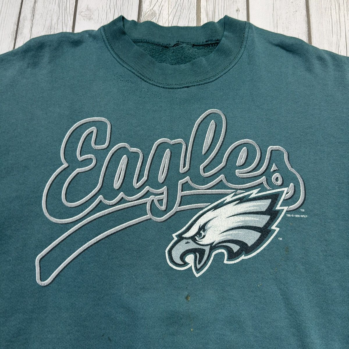 NFL × Pro Player × Vintage Vintage Philadelphia Eagles sweatshirt Size US XXL / EU 58 / 5 - 4 Thumbnail