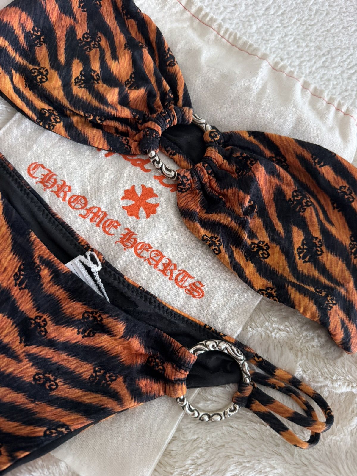 Chrome Hearts Chrome hearts tiger print bikini Size ONE SIZE - 3 Thumbnail