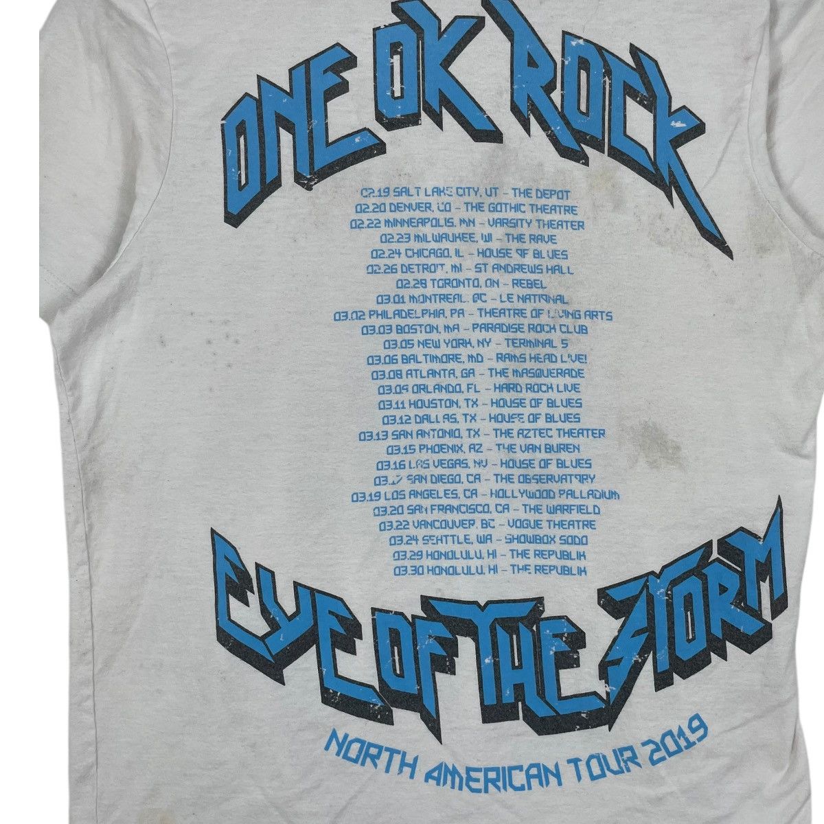 Band Tees One Ok Rock Japanese Rock Band Tour Band Tees Size US S / EU 44-46 / 1 - 5 Thumbnail