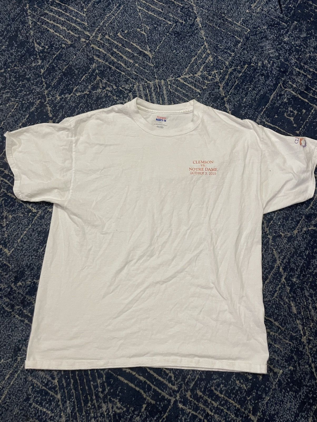 Hanes CLEMSON VS. NOTRE DAME OCTOBER 3. 2015 Size US L / EU 52-54 / 3 - 1 Thumbnail