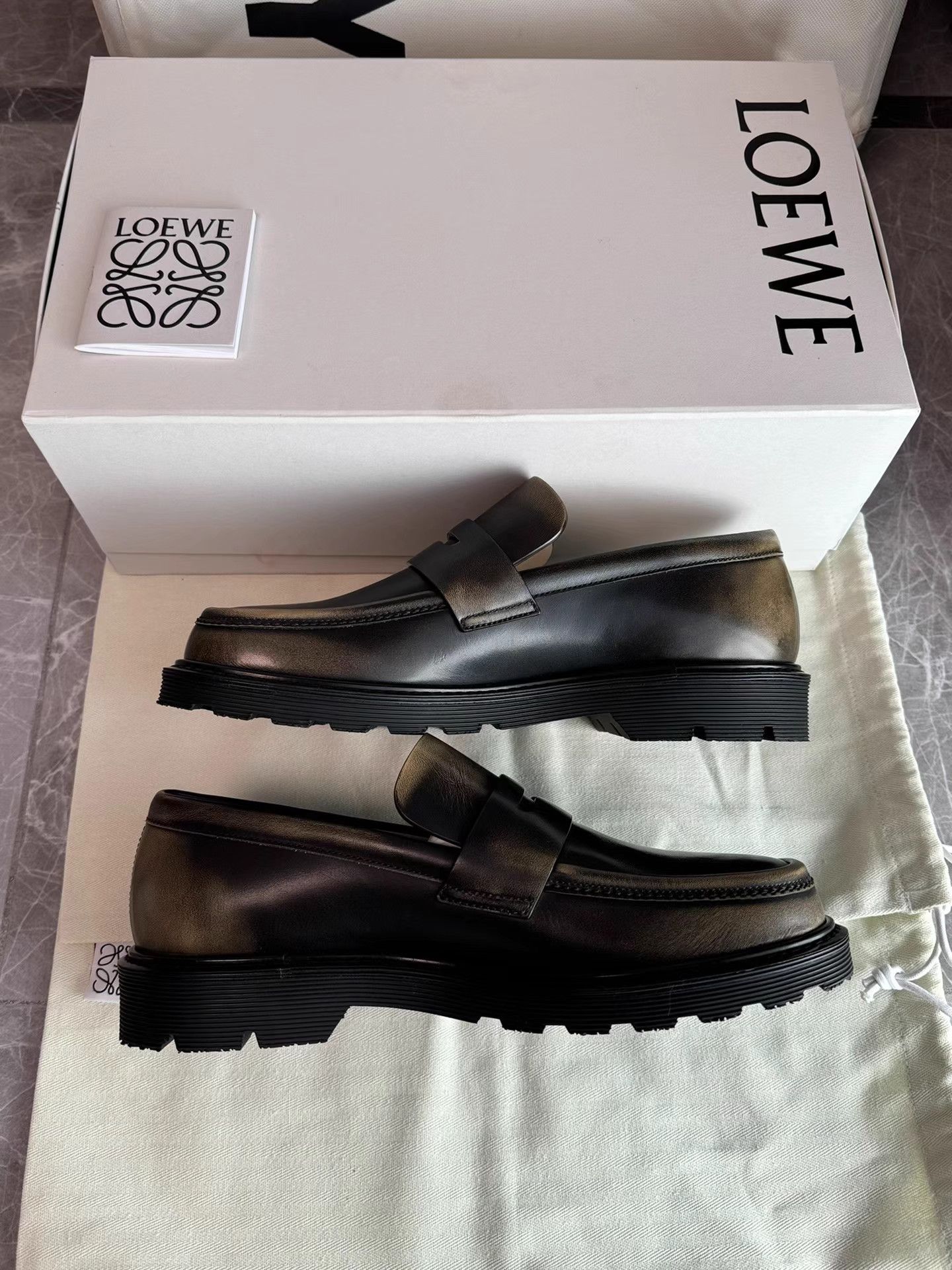 Loewe Loewe Color Block Loafers K6 Size US 8 / IT 38 - 7 Thumbnail