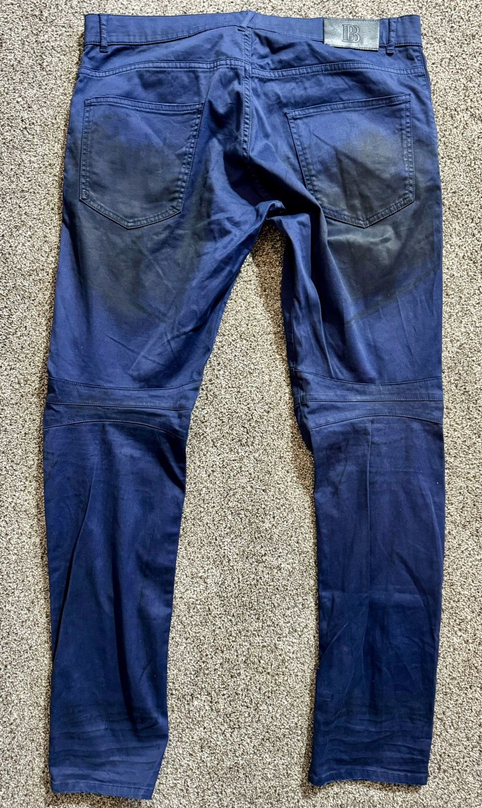 Balmain BALMAIN COATED MOTO JEANS 🔥©️ Size US 36 / EU 52 - 9 Thumbnail